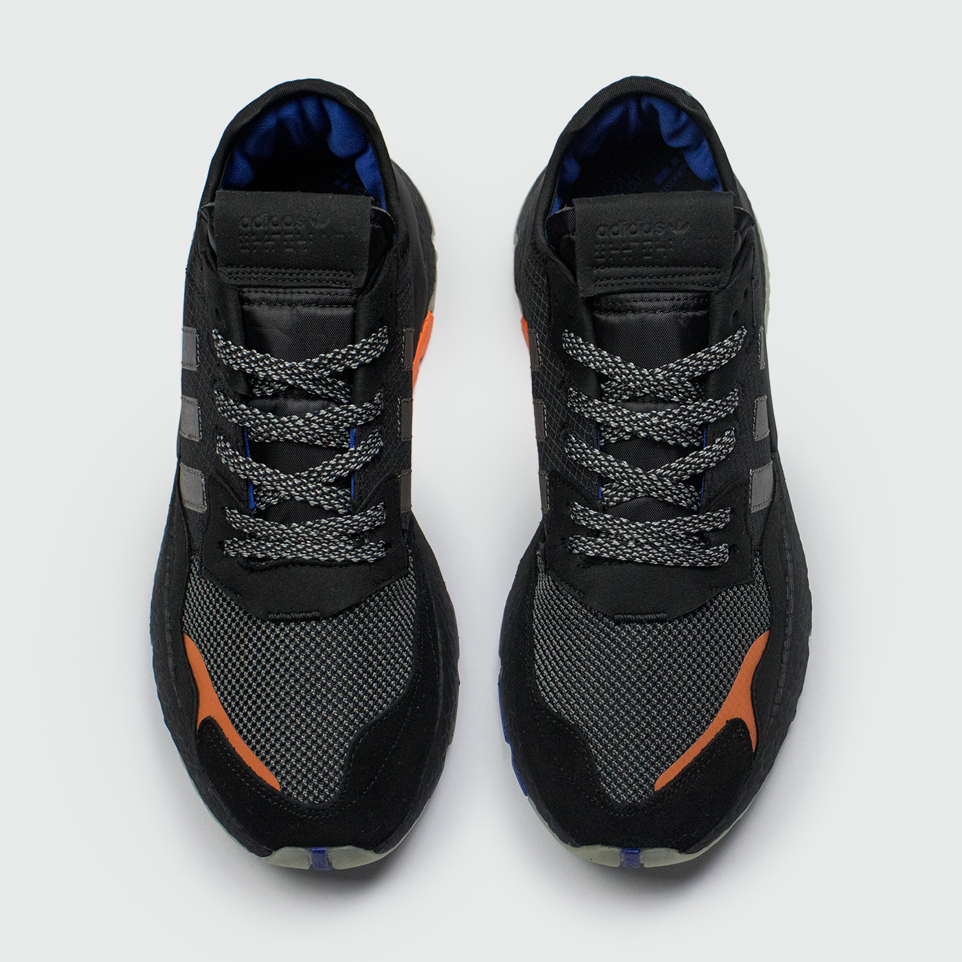 Кроссовки Adidas Nite Jogger Black / Orange