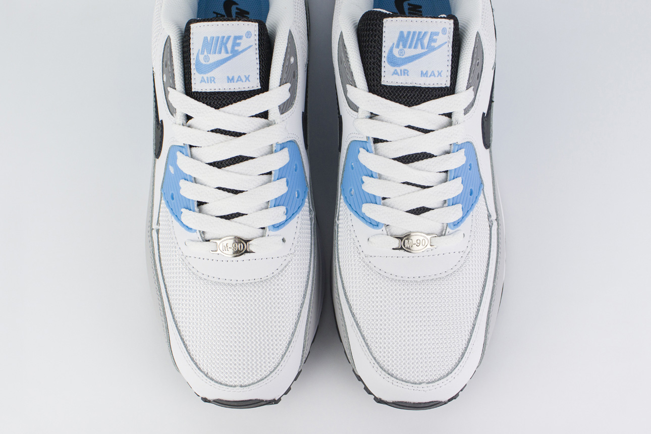 Кроссовки Nike Air Max 90 White / Blue Кроссовки Nike Air Max 90 White / Blue