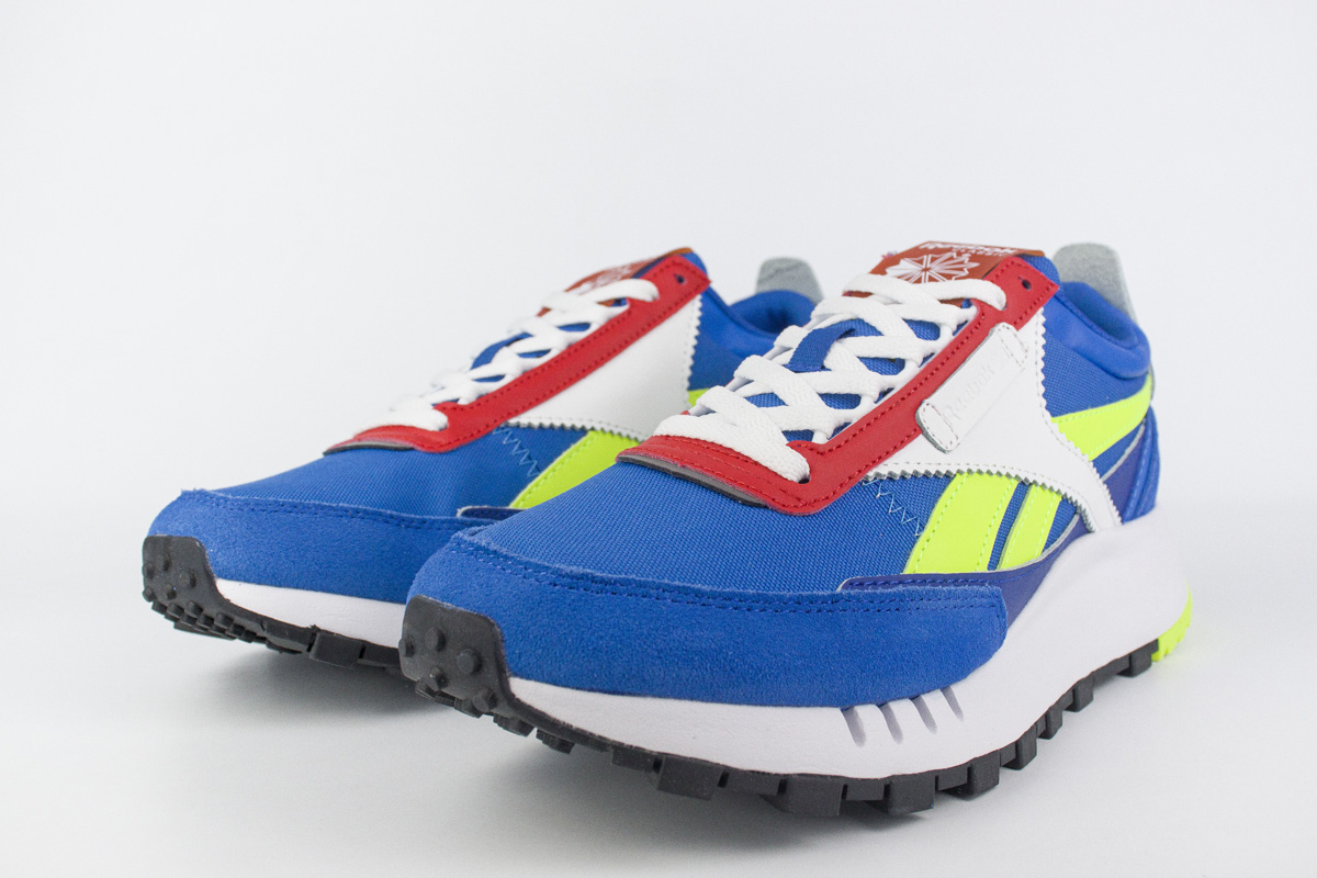 Кроссовки Reebok Classic Leather Legacy Blue / Yellow Кроссовки Reebok Classic Leather Legacy Blue / Yellow