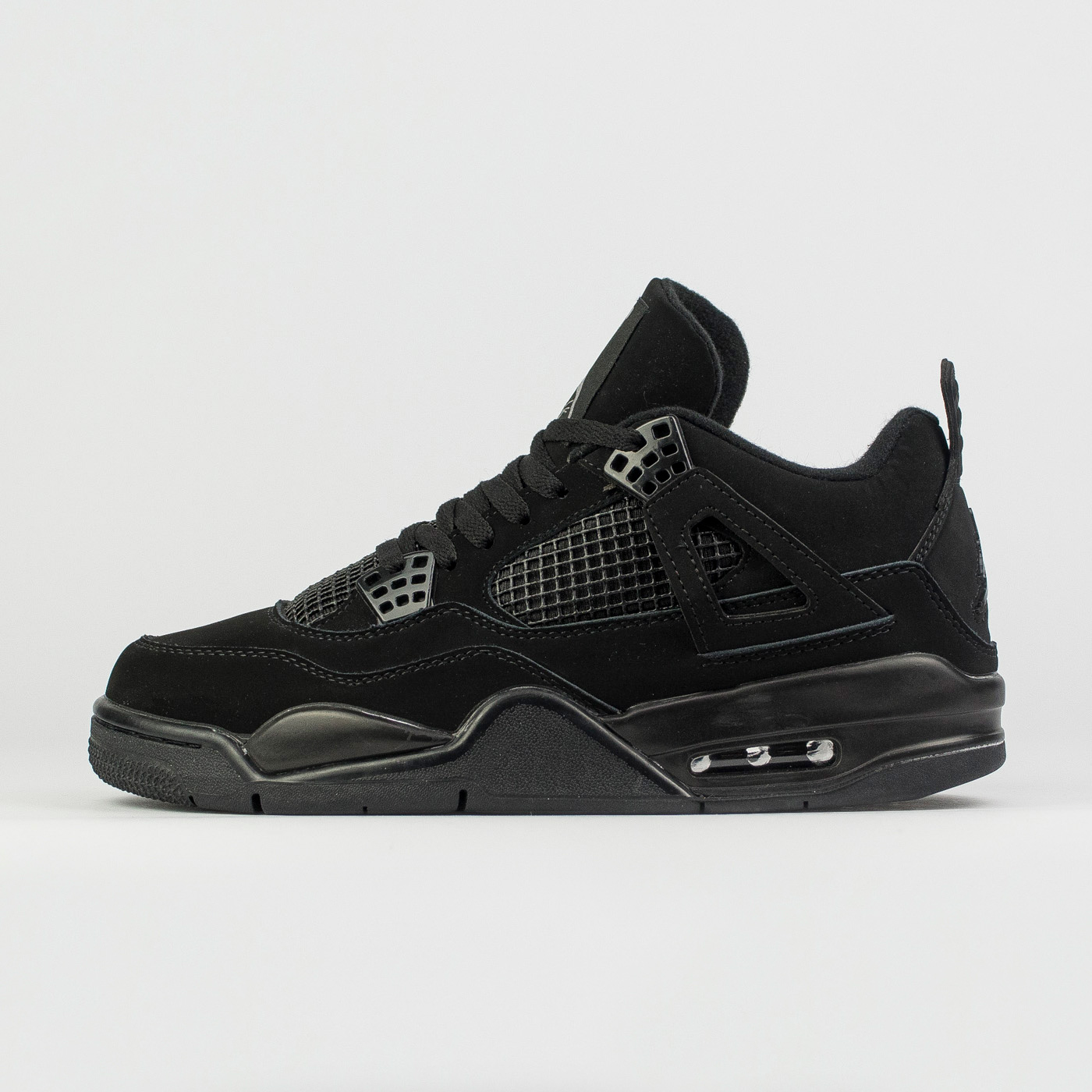 Кроссовки Nike Air Jordan 4 Retro Triple Black Кроссовки Nike Air Jordan 4 Retro Triple Black