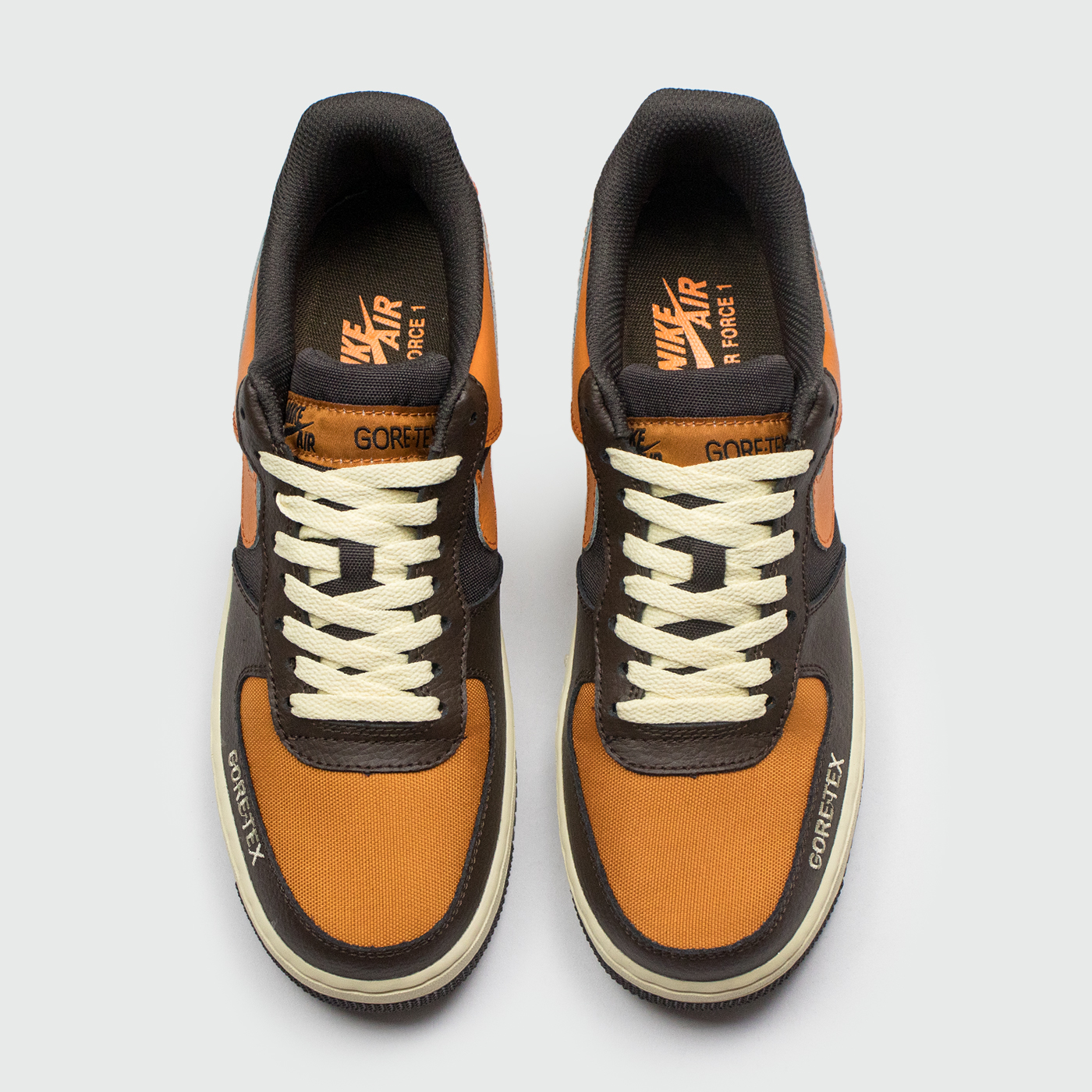 Кроссовки Nike Air Force 1 Low Gore-tex Brown / Orange Кроссовки Nike Air Force 1 Low Gore-tex Brown / Orange