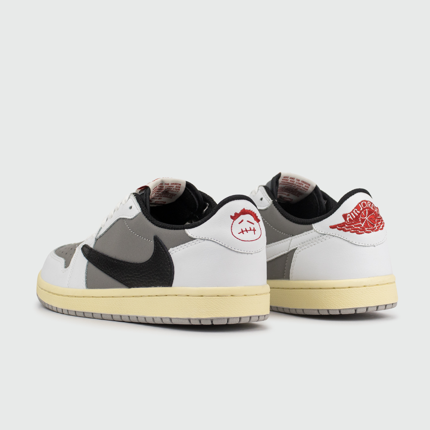 Кроссовки Nike Air Jordan 1 Low x TS Grey / Black Sw.