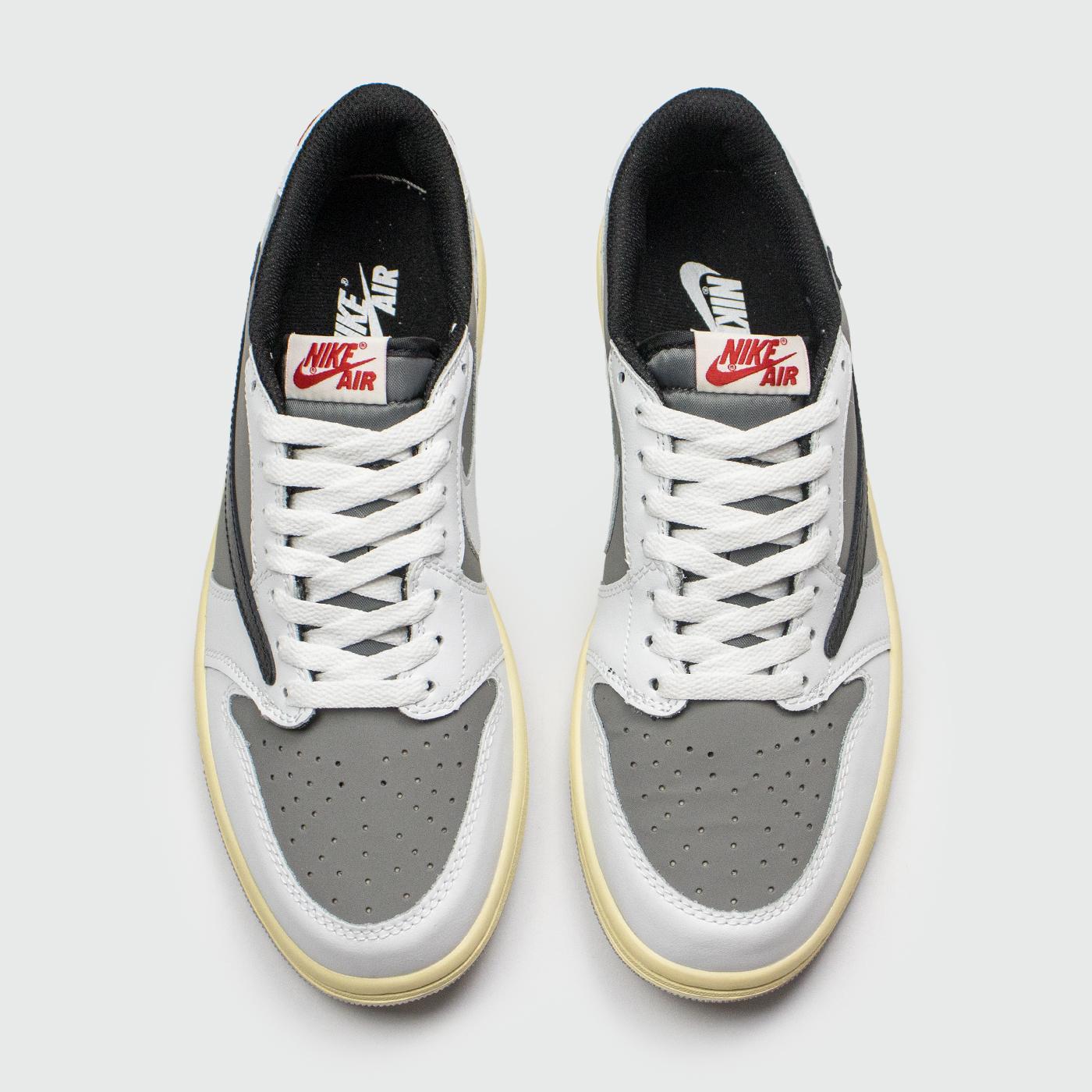 Кроссовки Nike Air Jordan 1 Low x TS Grey / Black Sw.