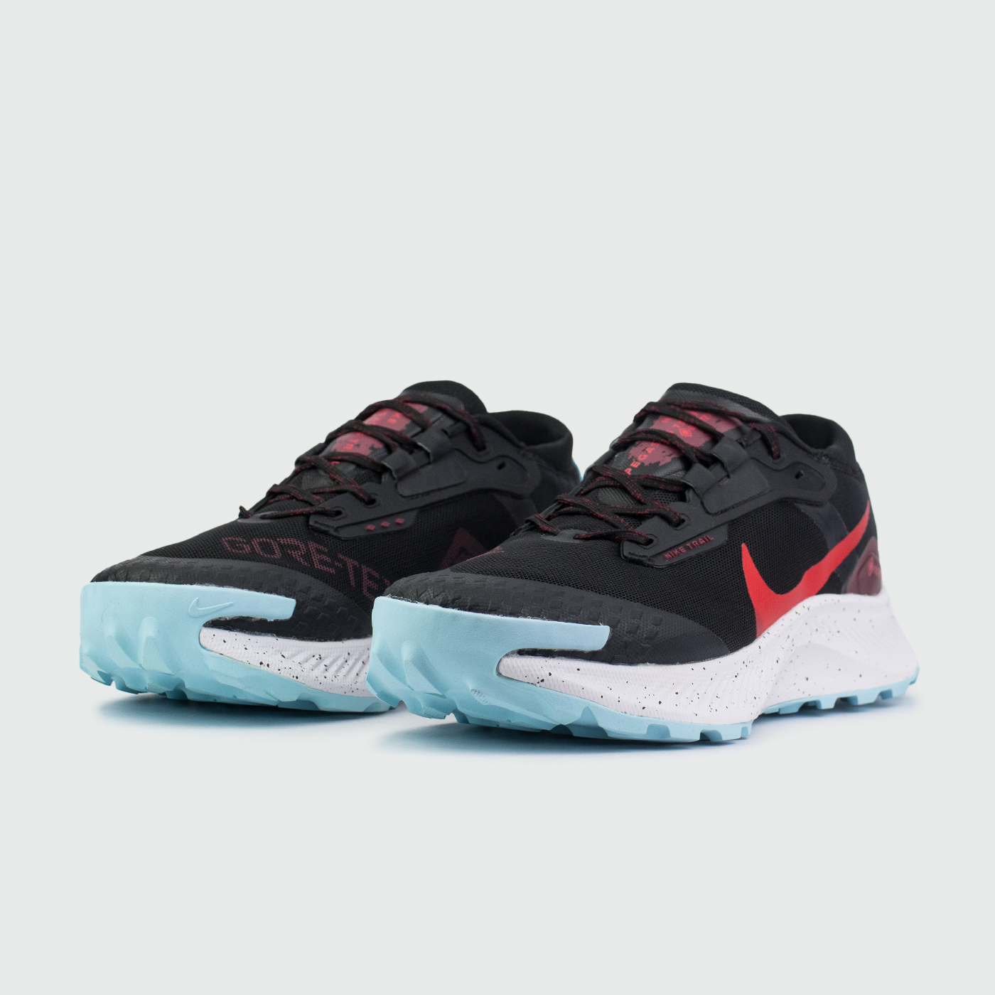 Кроссовки Nike Pegasus Trail 3 Gore-tex Black / Terq. / Red Кроссовки Nike Pegasus Trail 3 Gore-tex Black / Terq. / Red