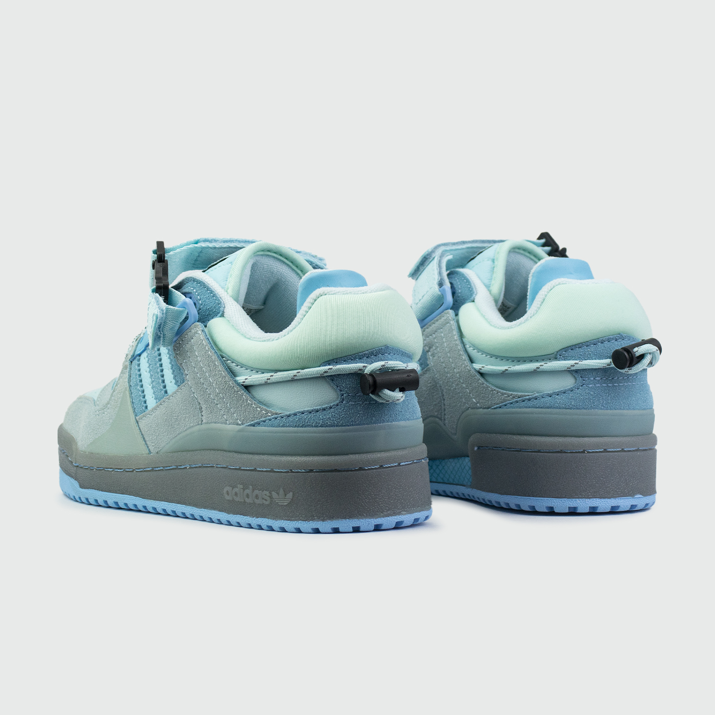 Кроссовки Adidas Forum Low x Bad Bunny Blue / Grey