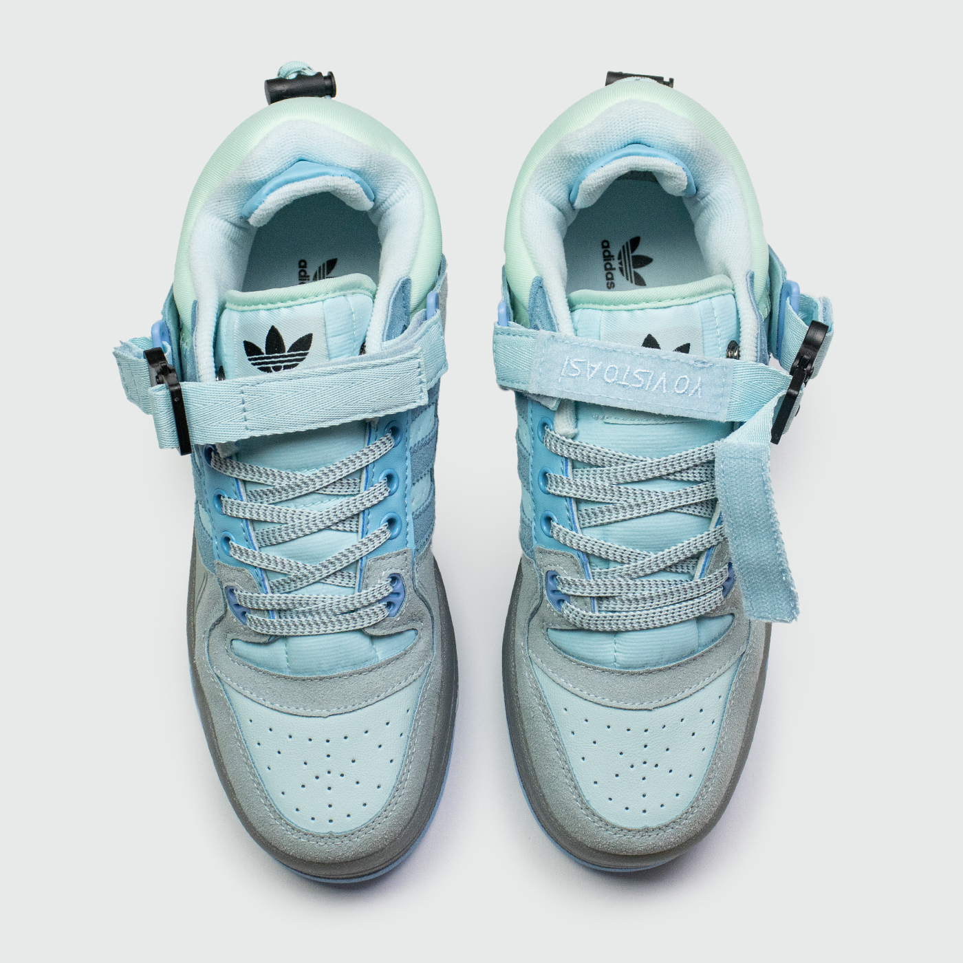 Кроссовки Adidas Forum Low x Bad Bunny Blue / Grey