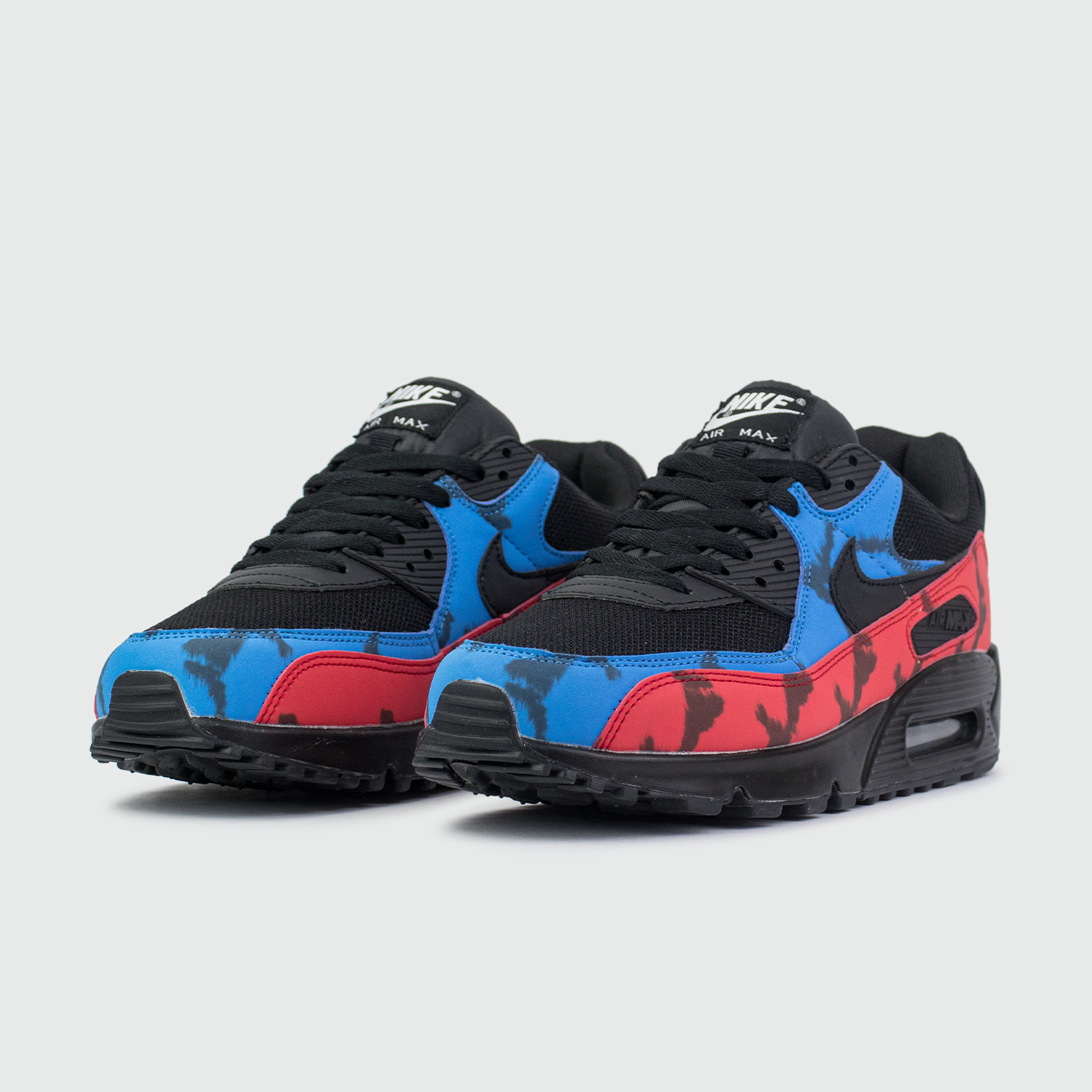 Кроссовки Nike Air Max 90 Black / Tie-Dye Кроссовки Nike Air Max 90 Black / Tie-Dye