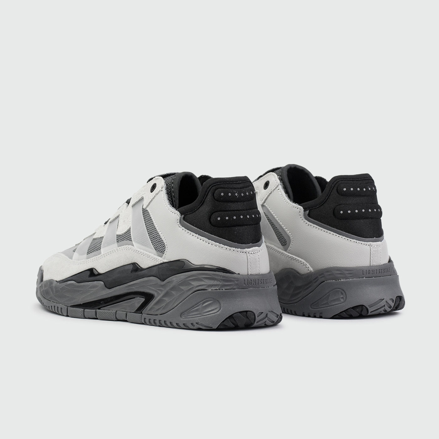 Кроссовки Adidas Niteball Grey / Black Кроссовки Adidas Niteball Grey / Black