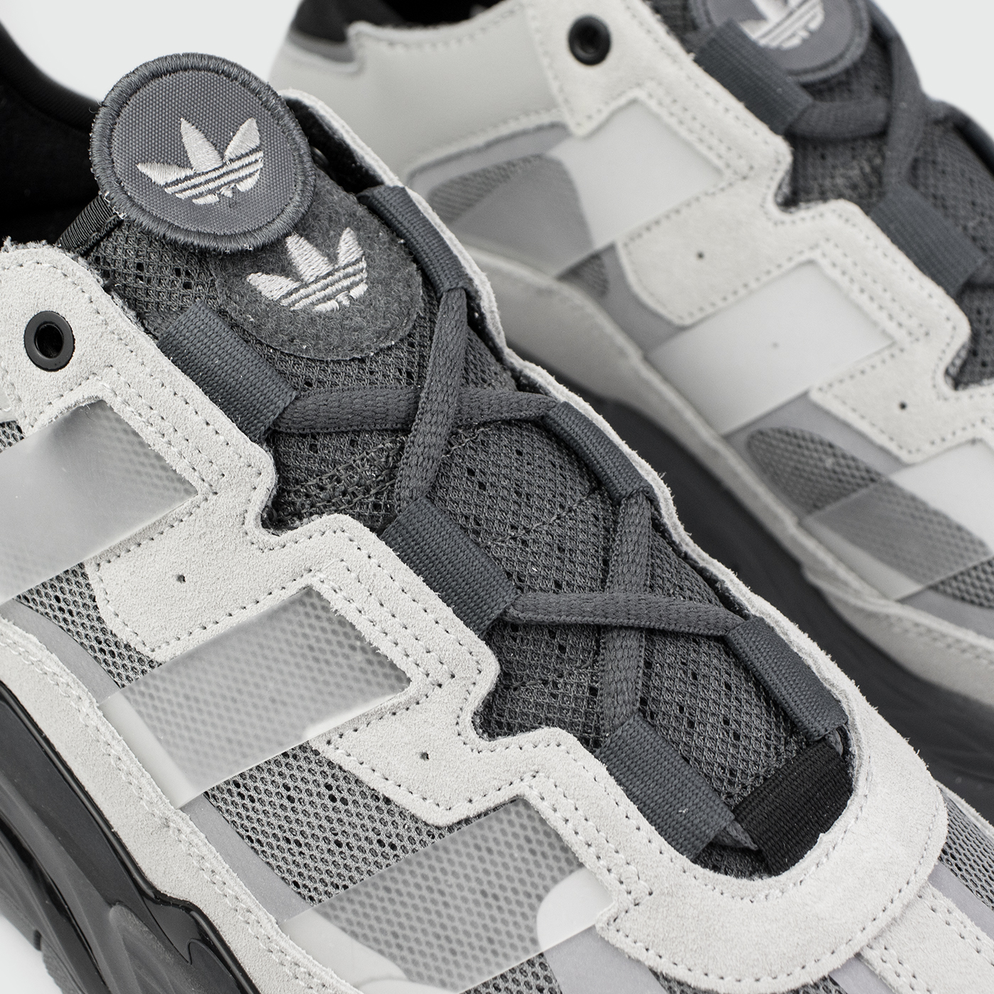 Кроссовки Adidas Niteball Grey / Black Кроссовки Adidas Niteball Grey / Black