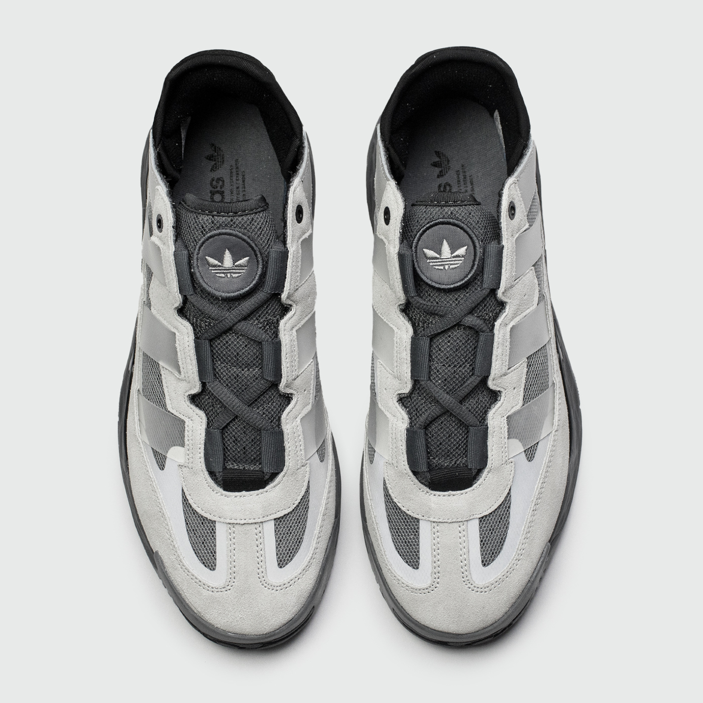 Кроссовки Adidas Niteball Grey / Black Кроссовки Adidas Niteball Grey / Black