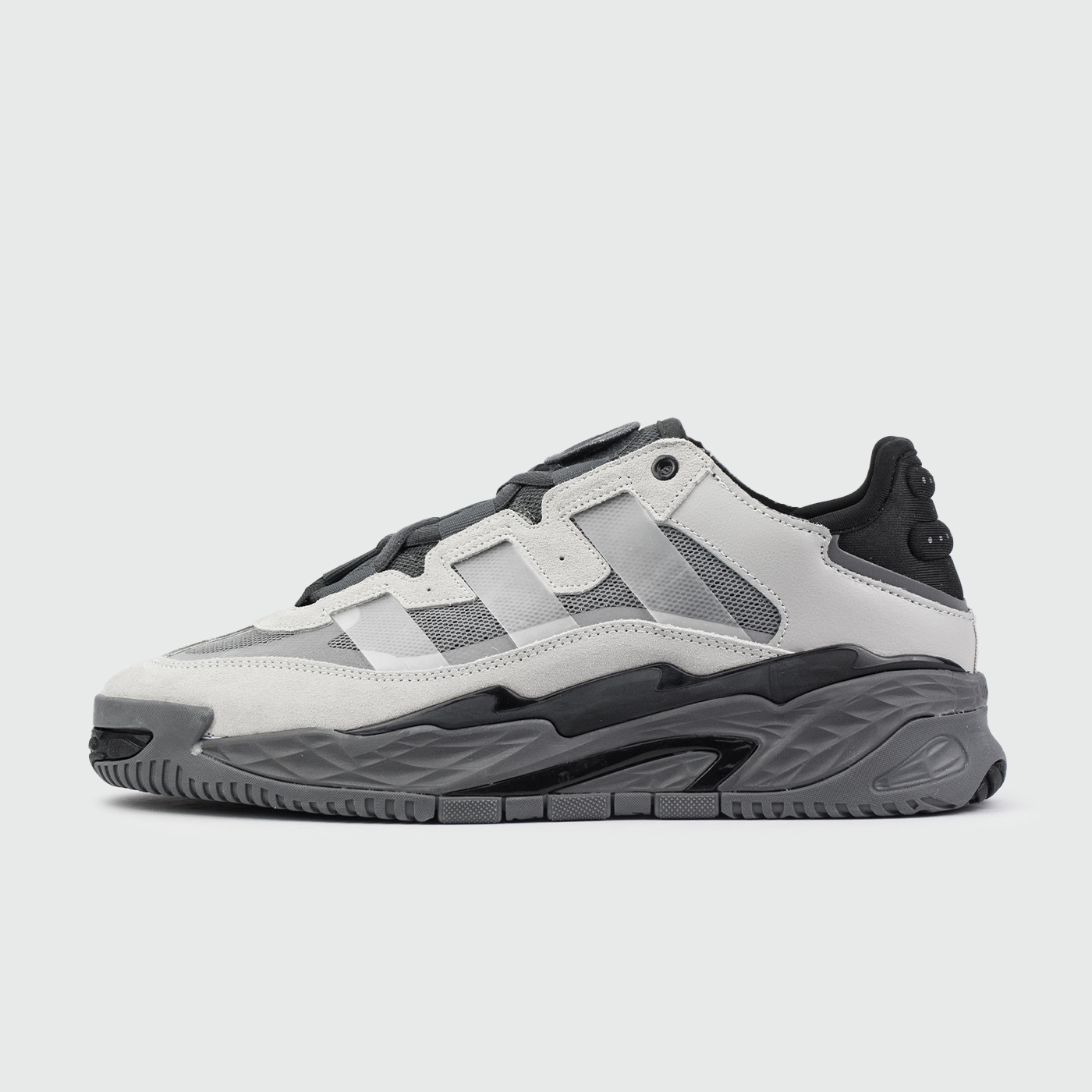 Кроссовки Adidas Niteball Grey / Black Кроссовки Adidas Niteball Grey / Black