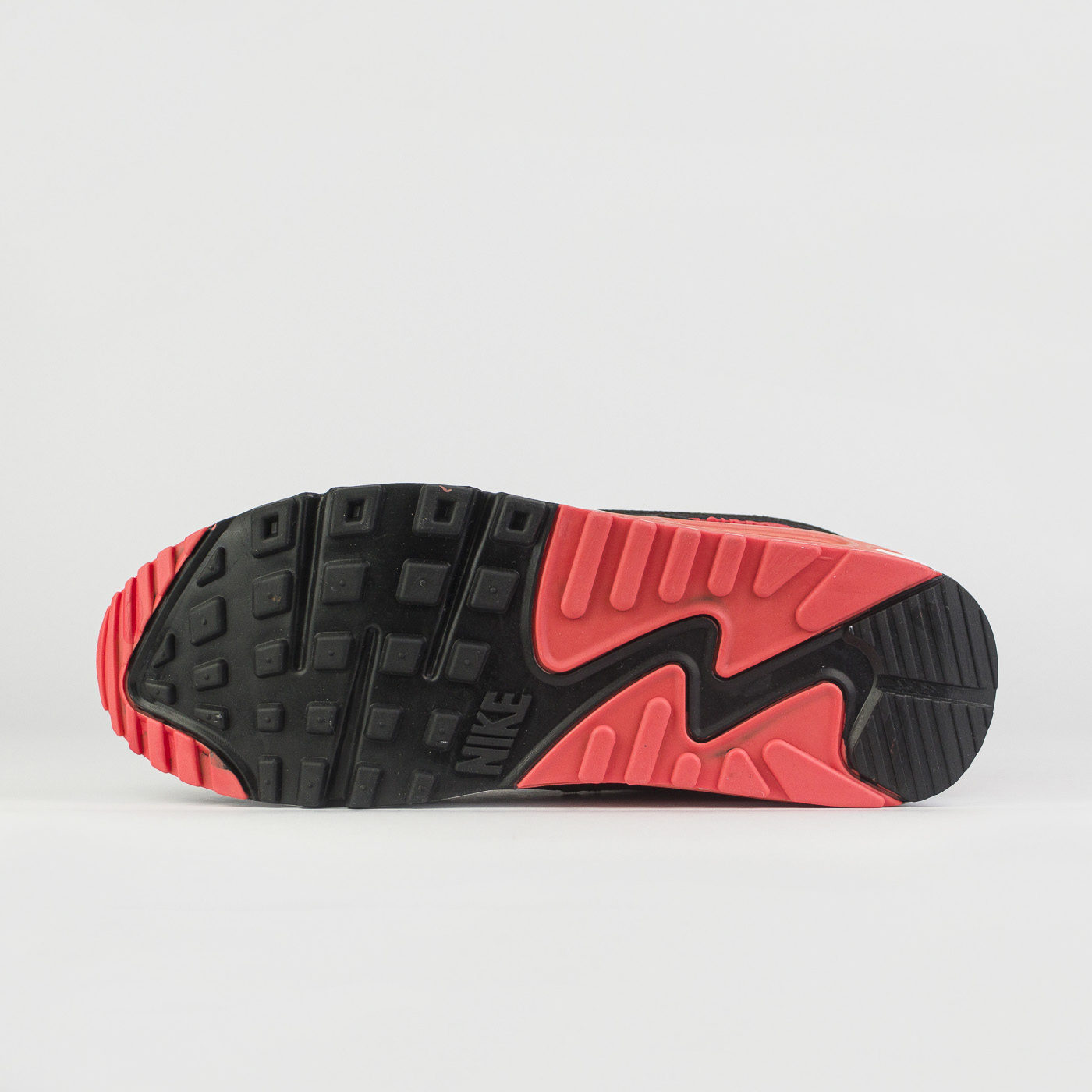 Кроссовки Nike Air Max 90 Grey / White / Red