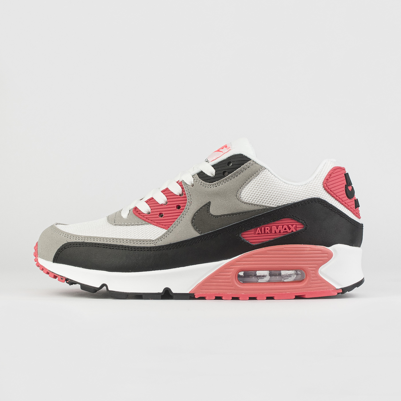 Кроссовки Nike Air Max 90 Grey / White / Red