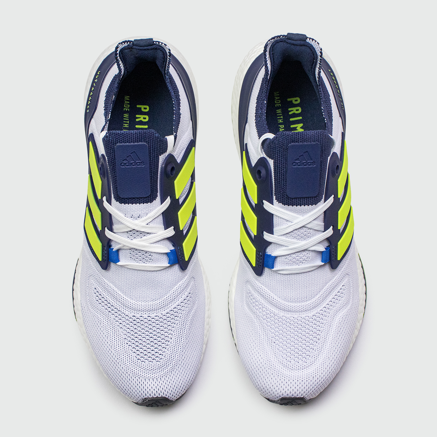 Кроссовки Adidas Ultraboost 22 White / Blue / Yellow