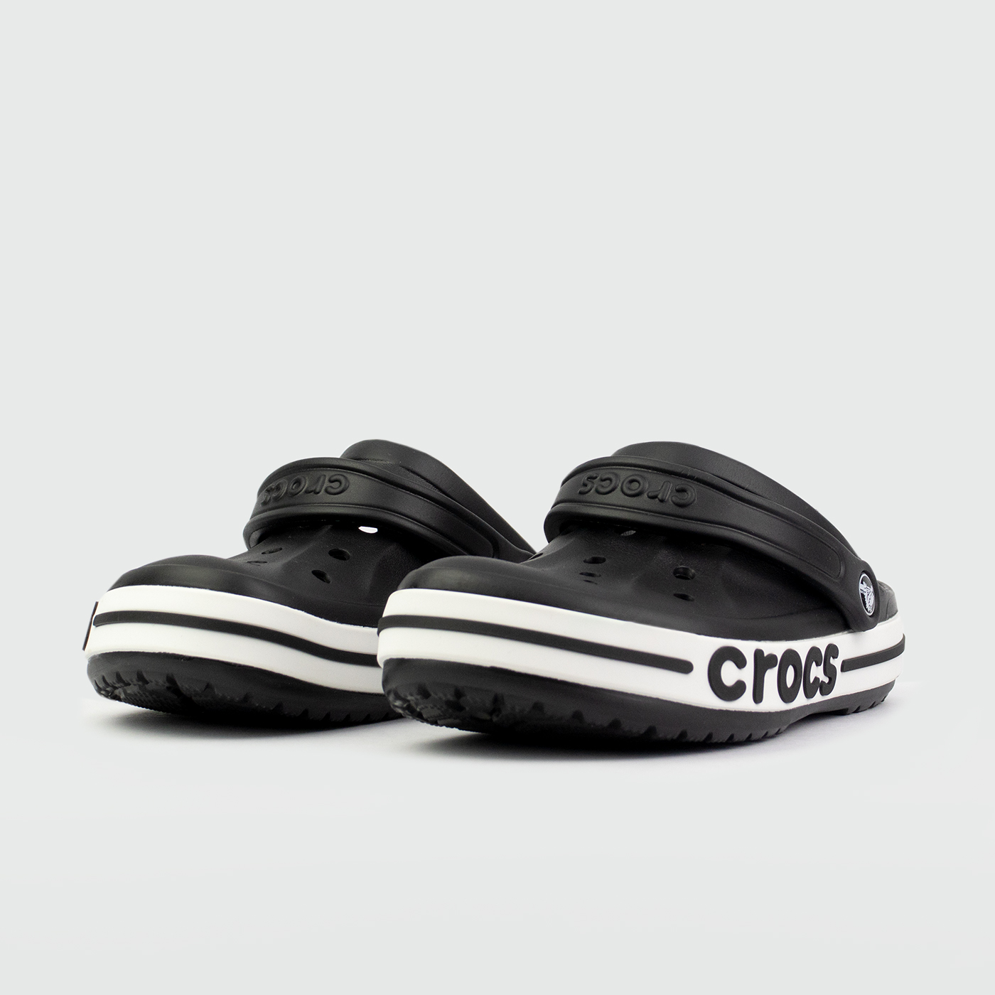 Сабо CROCS Bayaband Cloc Black / White Wmns Сабо CROCS Bayaband Cloc Black / White Wmns