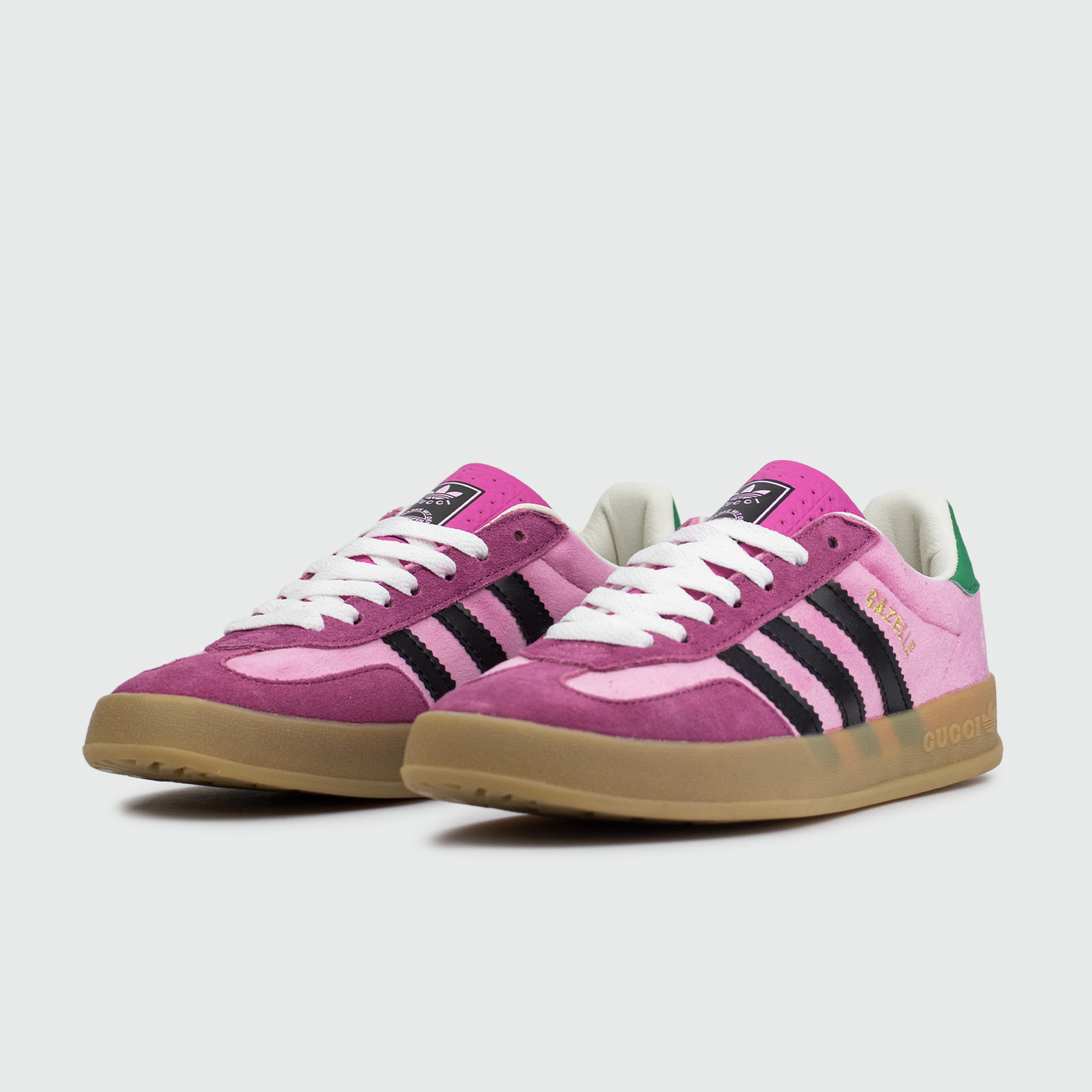Кроссовки Adidas Gazelle x Gucci Pink Wmns Кроссовки Adidas Gazelle x Gucci Pink Wmns