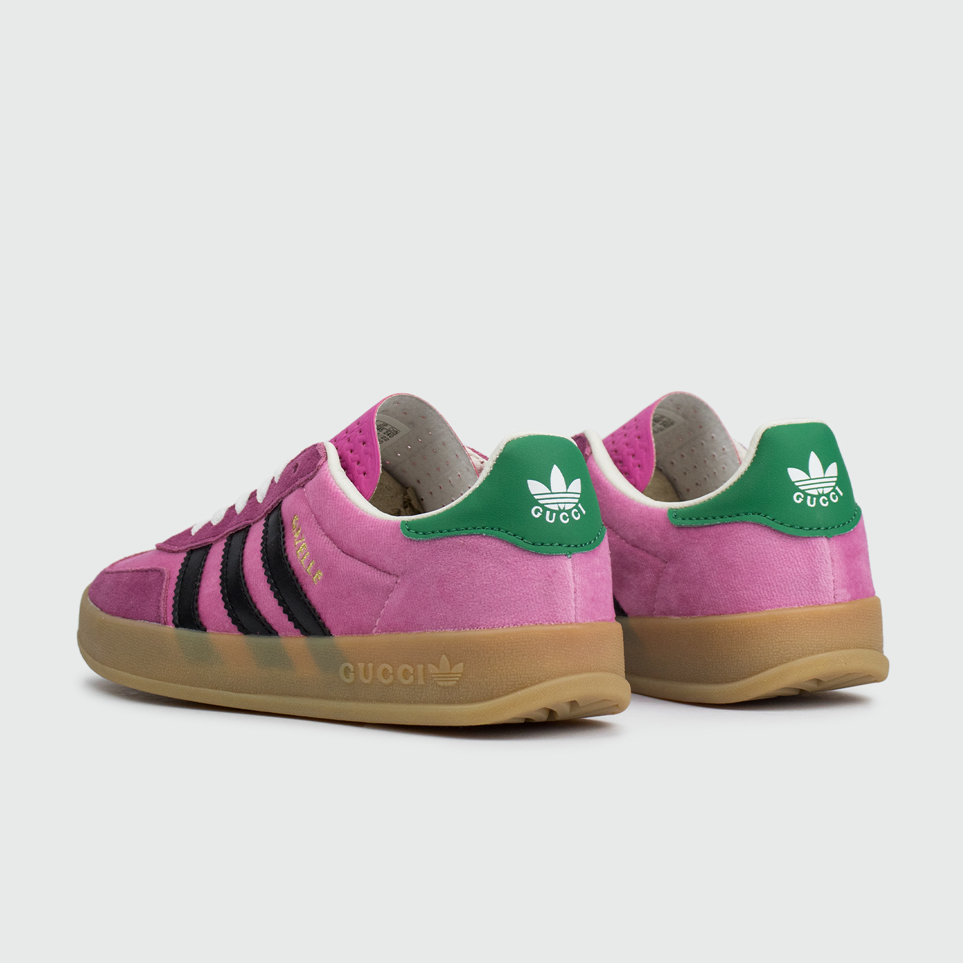 Кроссовки Adidas Gazelle x Gucci Pink Wmns Кроссовки Adidas Gazelle x Gucci Pink Wmns