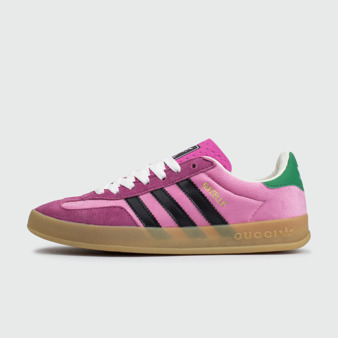 Кроссовки Adidas Gazelle x Gucci Pink Wmns Кроссовки Adidas Gazelle x Gucci Pink Wmns