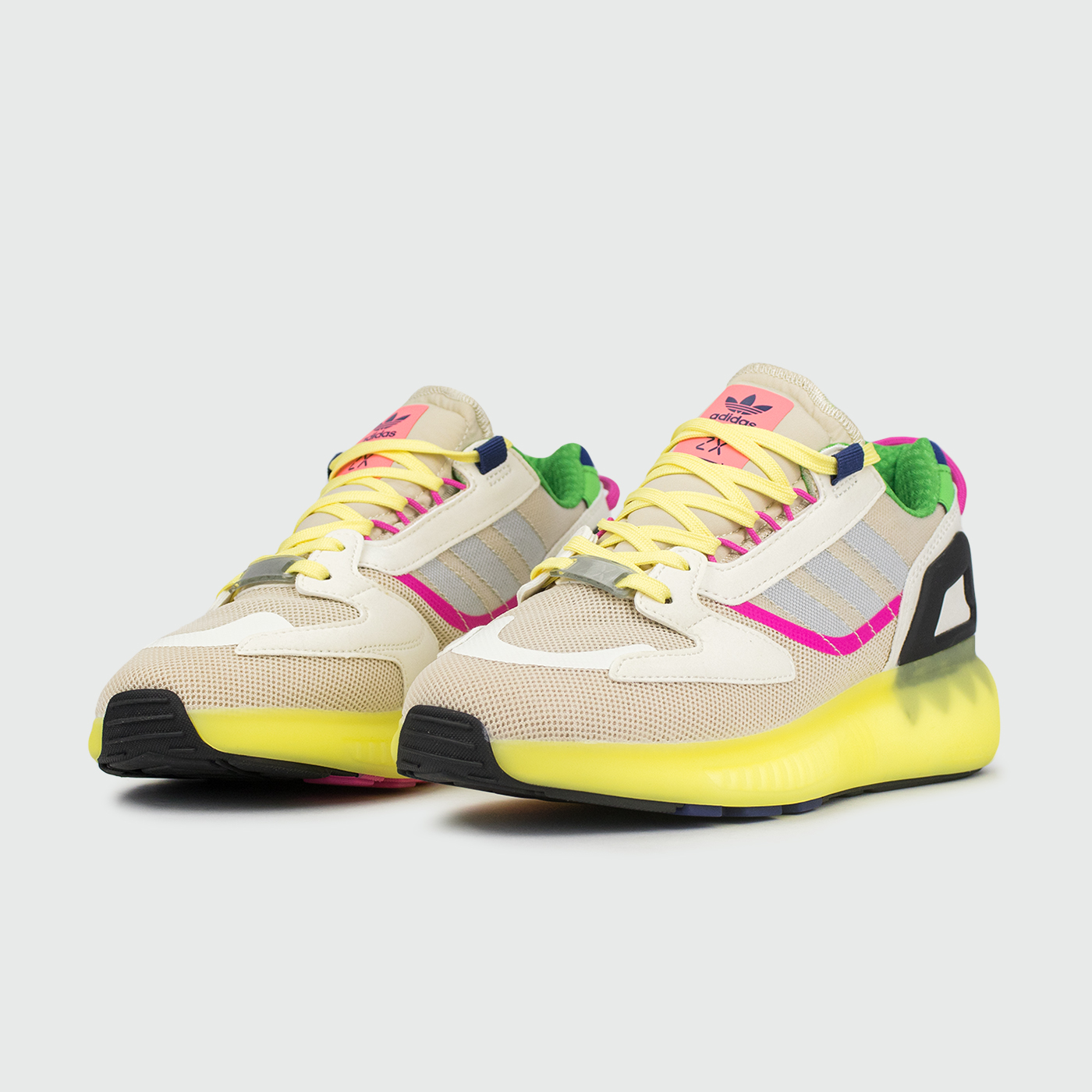 Кроссовки Adidas ZX 5K Boost Wmns Yellow Mix Кроссовки Adidas ZX 5K Boost Wmns Yellow Mix