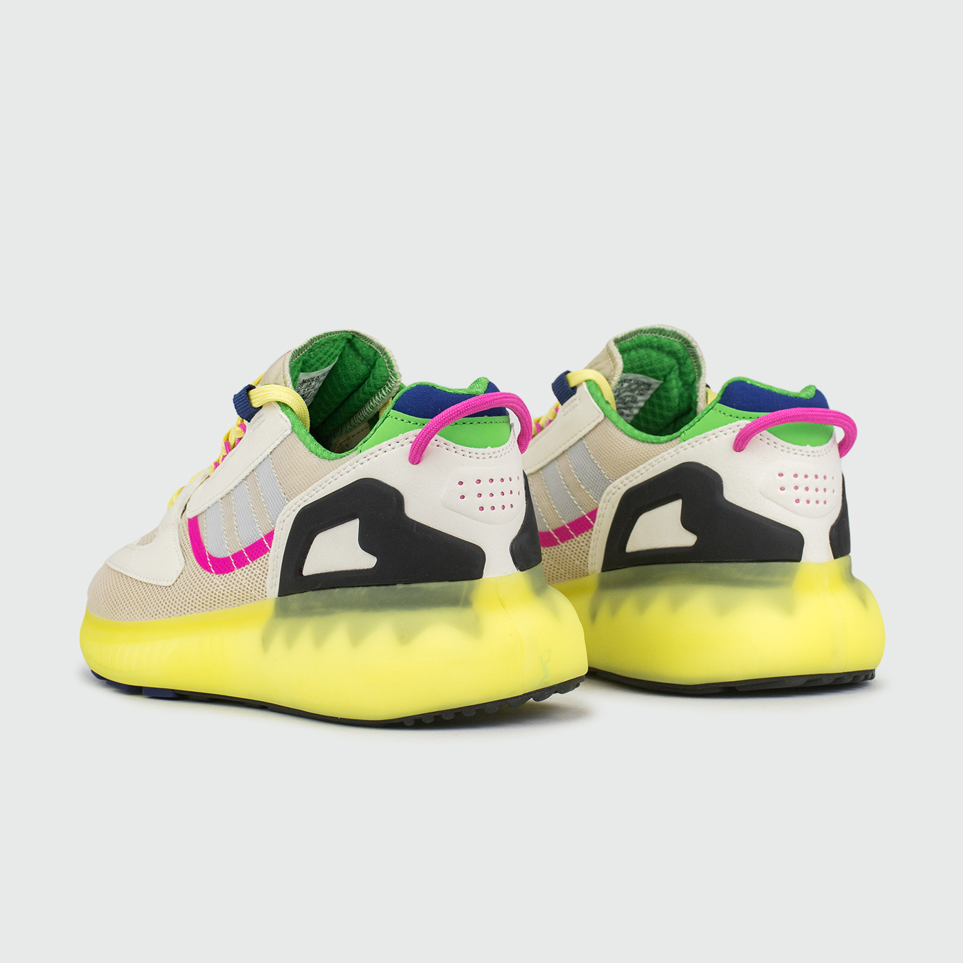 Кроссовки Adidas ZX 5K Boost Wmns Yellow Mix Кроссовки Adidas ZX 5K Boost Wmns Yellow Mix