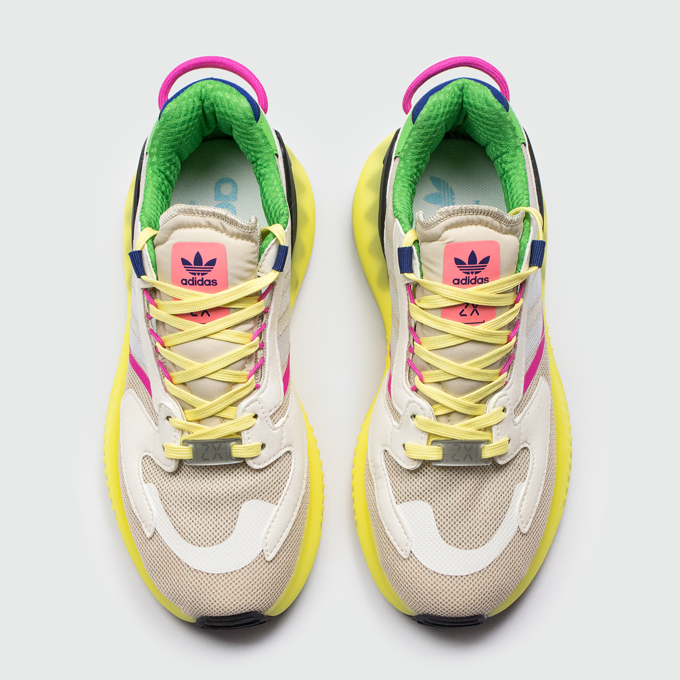 Кроссовки Adidas ZX 5K Boost Wmns Yellow Mix Кроссовки Adidas ZX 5K Boost Wmns Yellow Mix