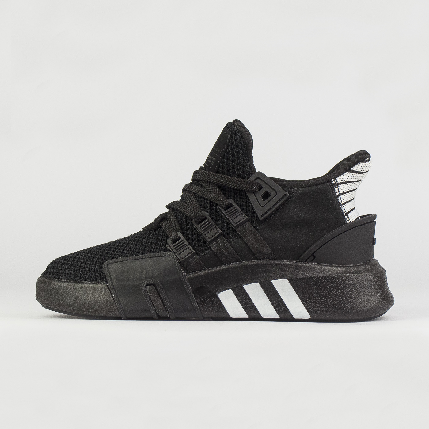 Кроссовки Adidas EQT Bask ADV Wmns All Black / White Кроссовки Adidas EQT Bask ADV Wmns All Black / White
