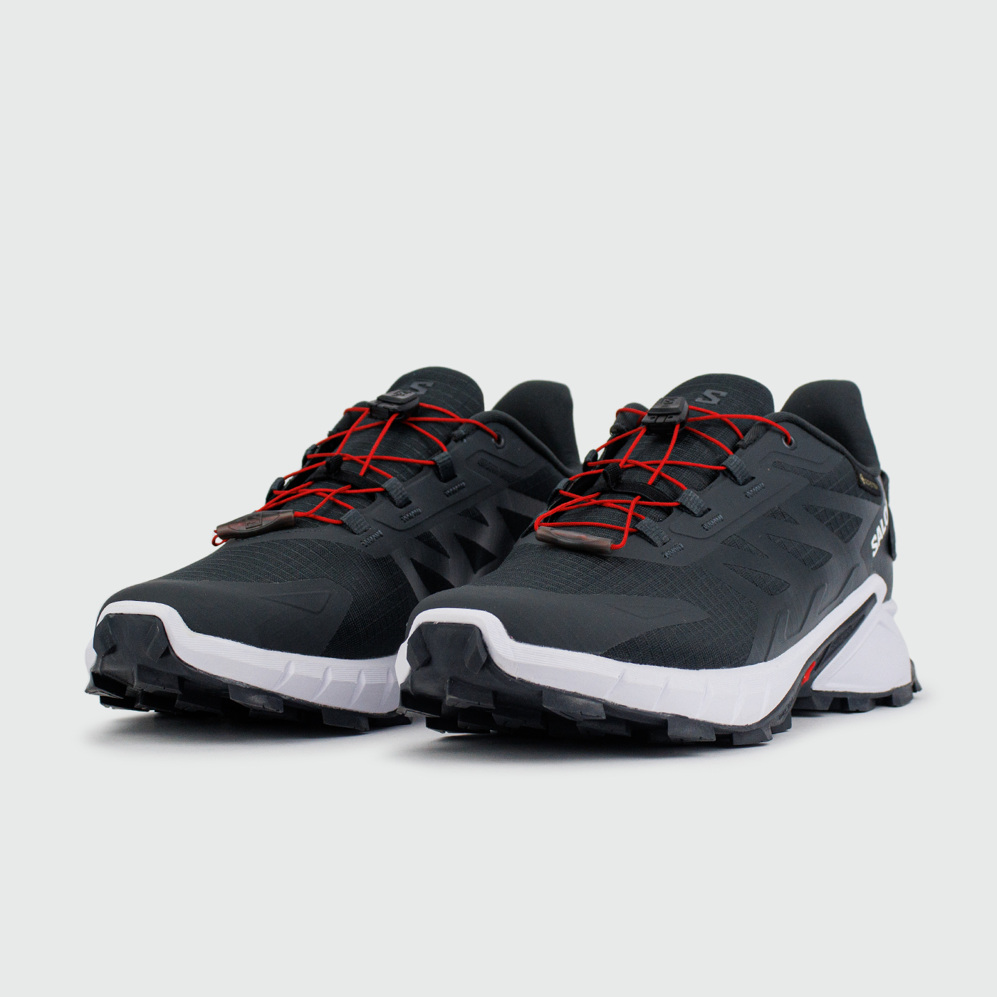 Кроссовки Salomon Supercross 4 D.Grey / White Кроссовки Salomon Supercross 4 D.Grey / White