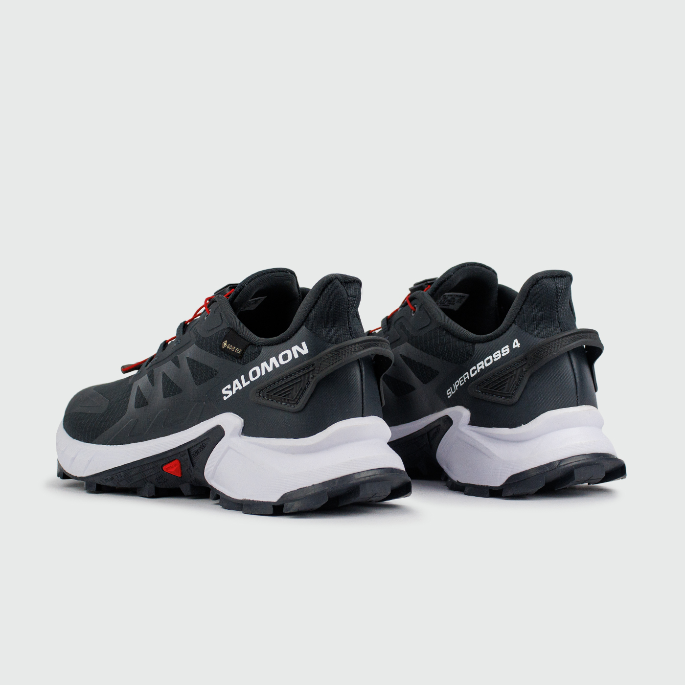 Кроссовки Salomon Supercross 4 D.Grey / White Кроссовки Salomon Supercross 4 D.Grey / White