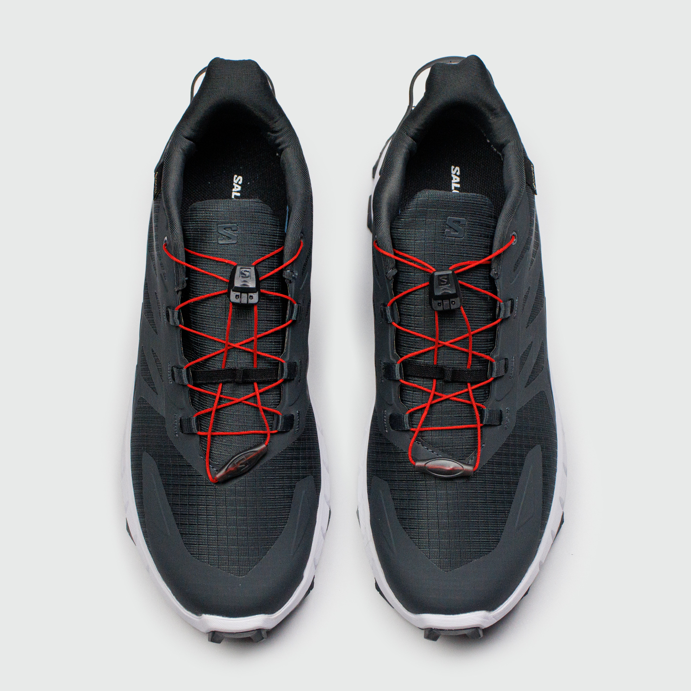 Кроссовки Salomon Supercross 4 D.Grey / White Кроссовки Salomon Supercross 4 D.Grey / White