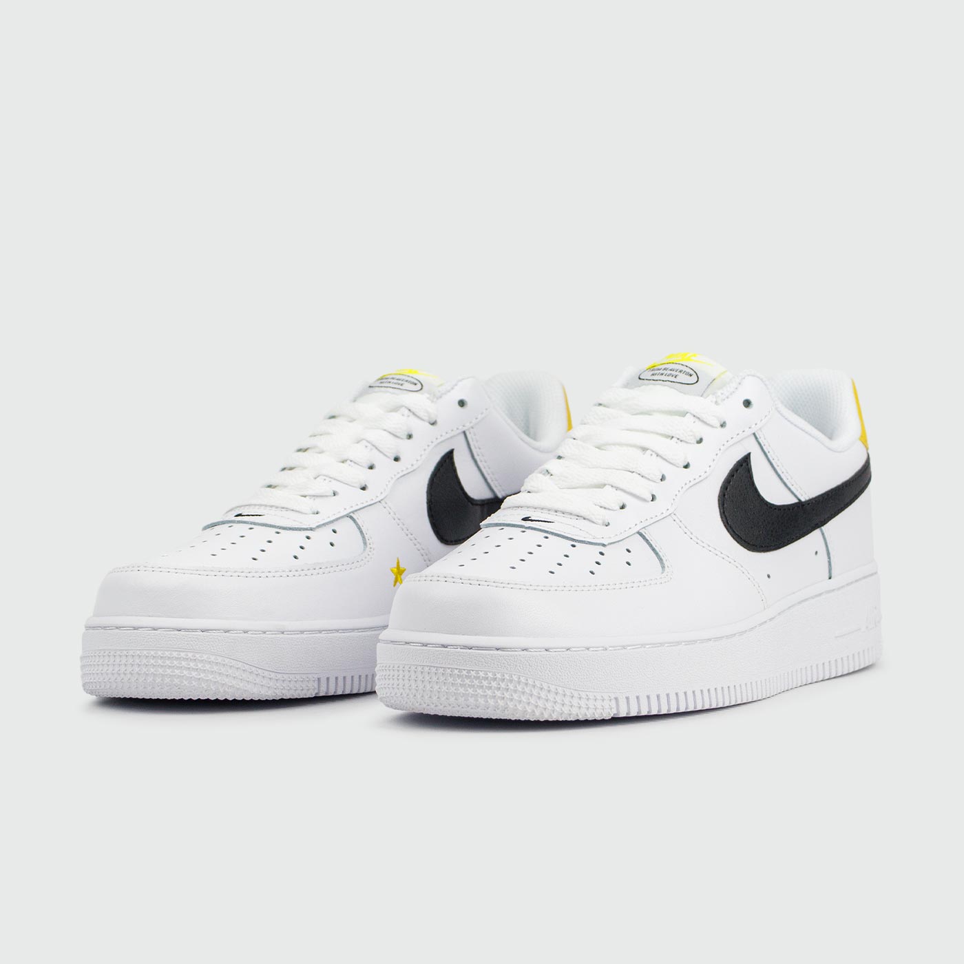 Кроссовки Nike Air Force 1 Low HaND White Yellow Кроссовки Nike Air Force 1 Low HaND White Yellow