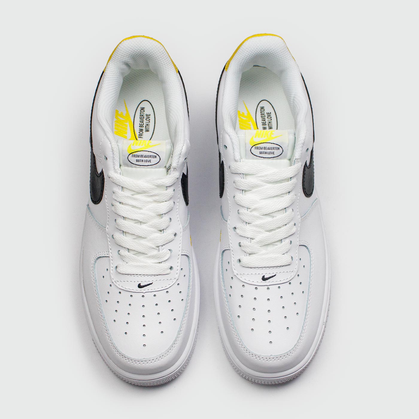 Кроссовки Nike Air Force 1 Low HaND White Yellow Кроссовки Nike Air Force 1 Low HaND White Yellow