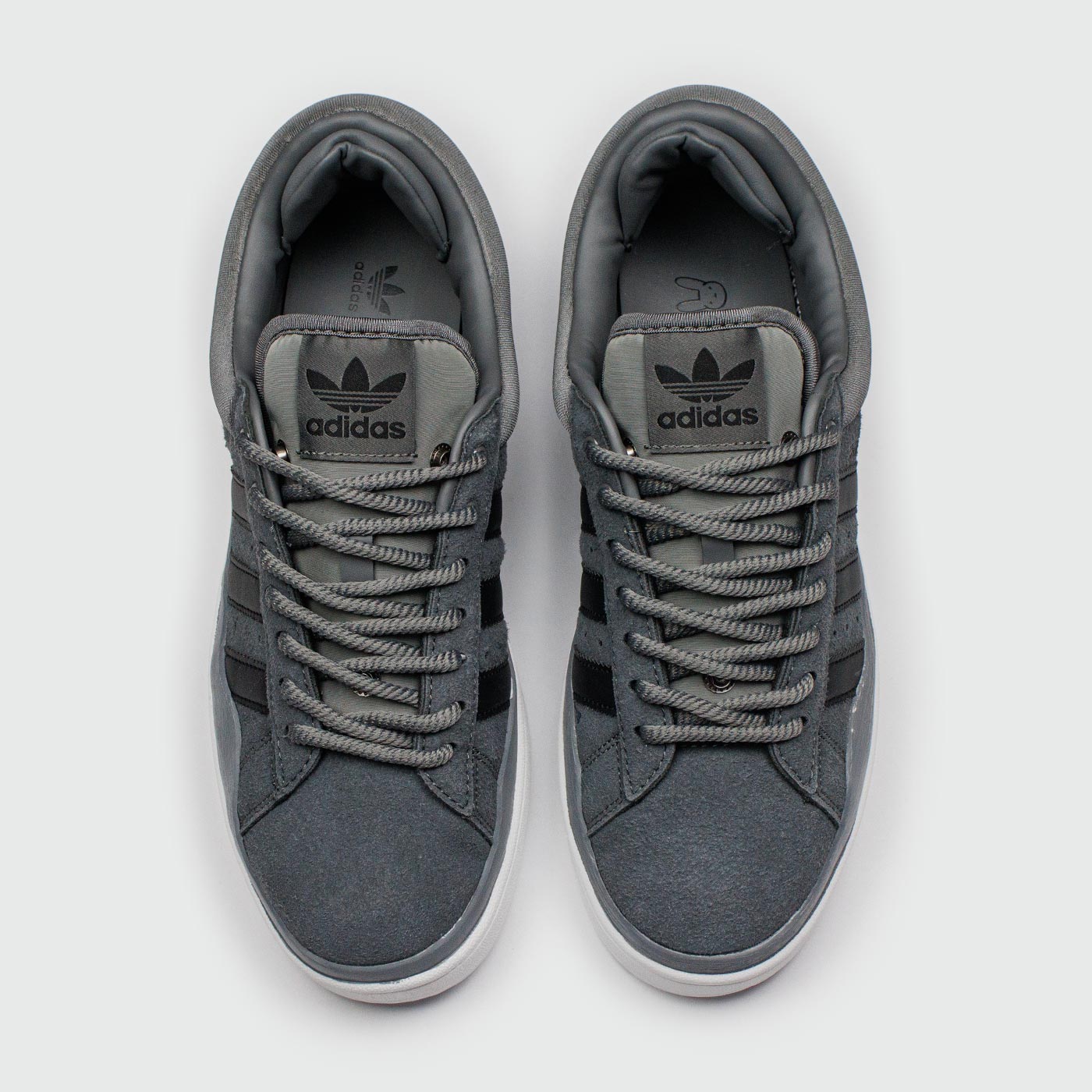 Кроссовки Adidas Campus x Bad Bunny Grey White Кроссовки Adidas Campus x Bad Bunny Grey White