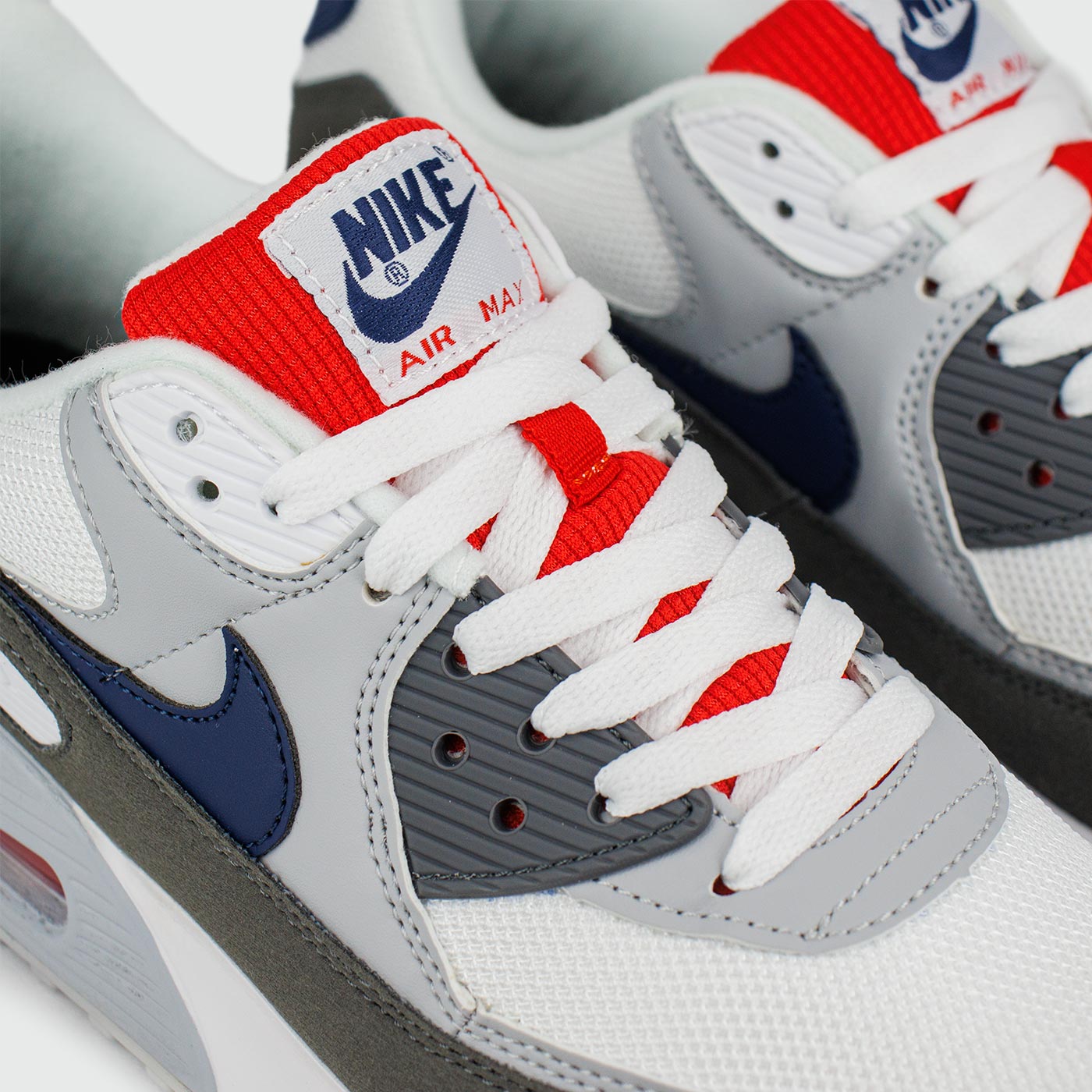 Кроссовки Nike Air Max 90 L.Grey Blue / White Кроссовки Nike Air Max 90 L.Grey Blue / White