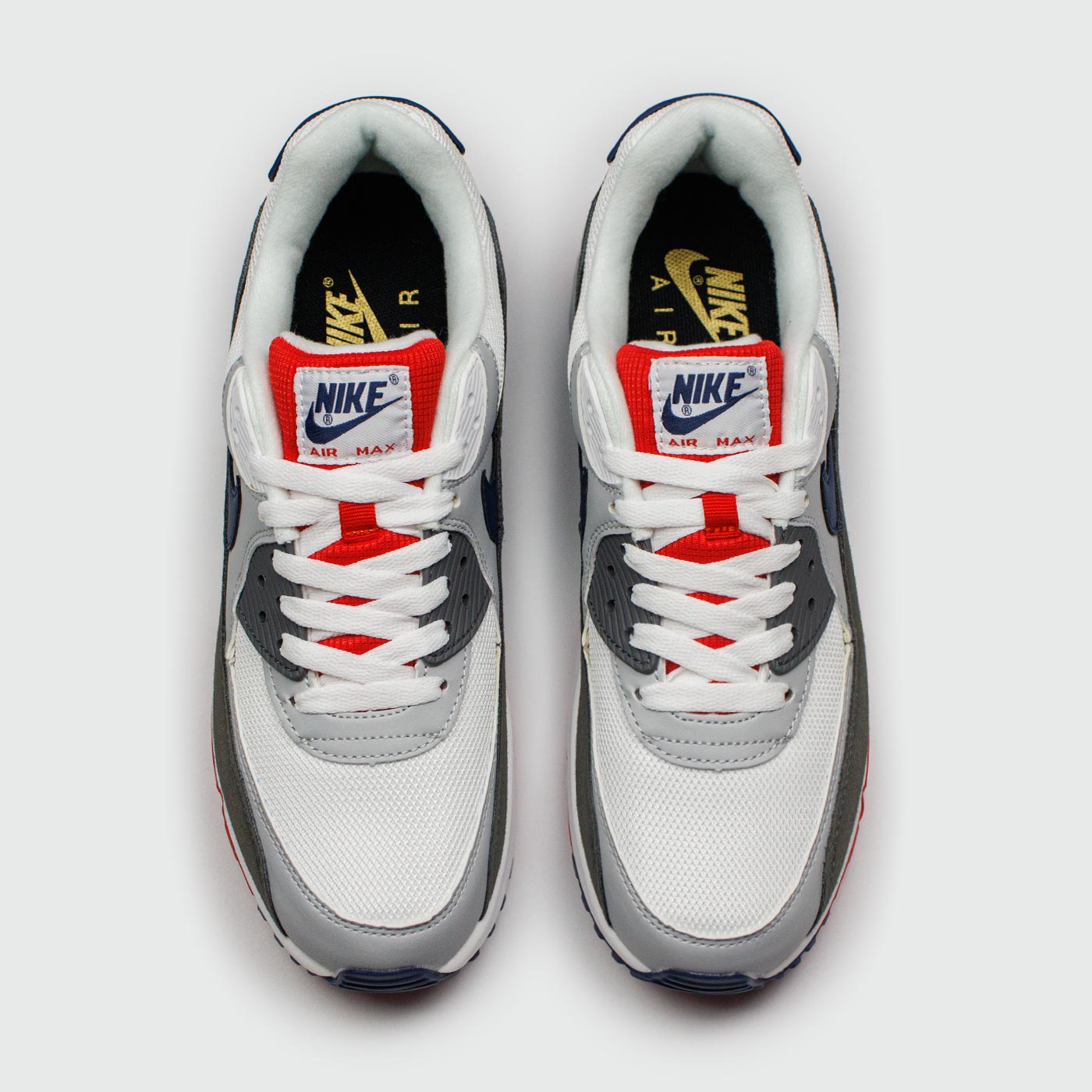 Кроссовки Nike Air Max 90 L.Grey Blue / White Кроссовки Nike Air Max 90 L.Grey Blue / White
