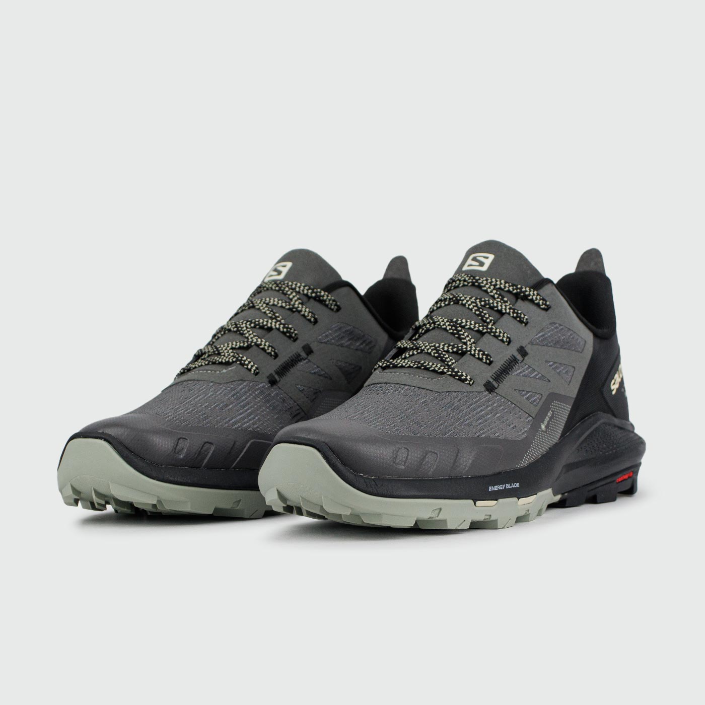 Кроссовки Salomon OUTpulse Gtx Grey Black Кроссовки Salomon OUTpulse Gtx Grey Black