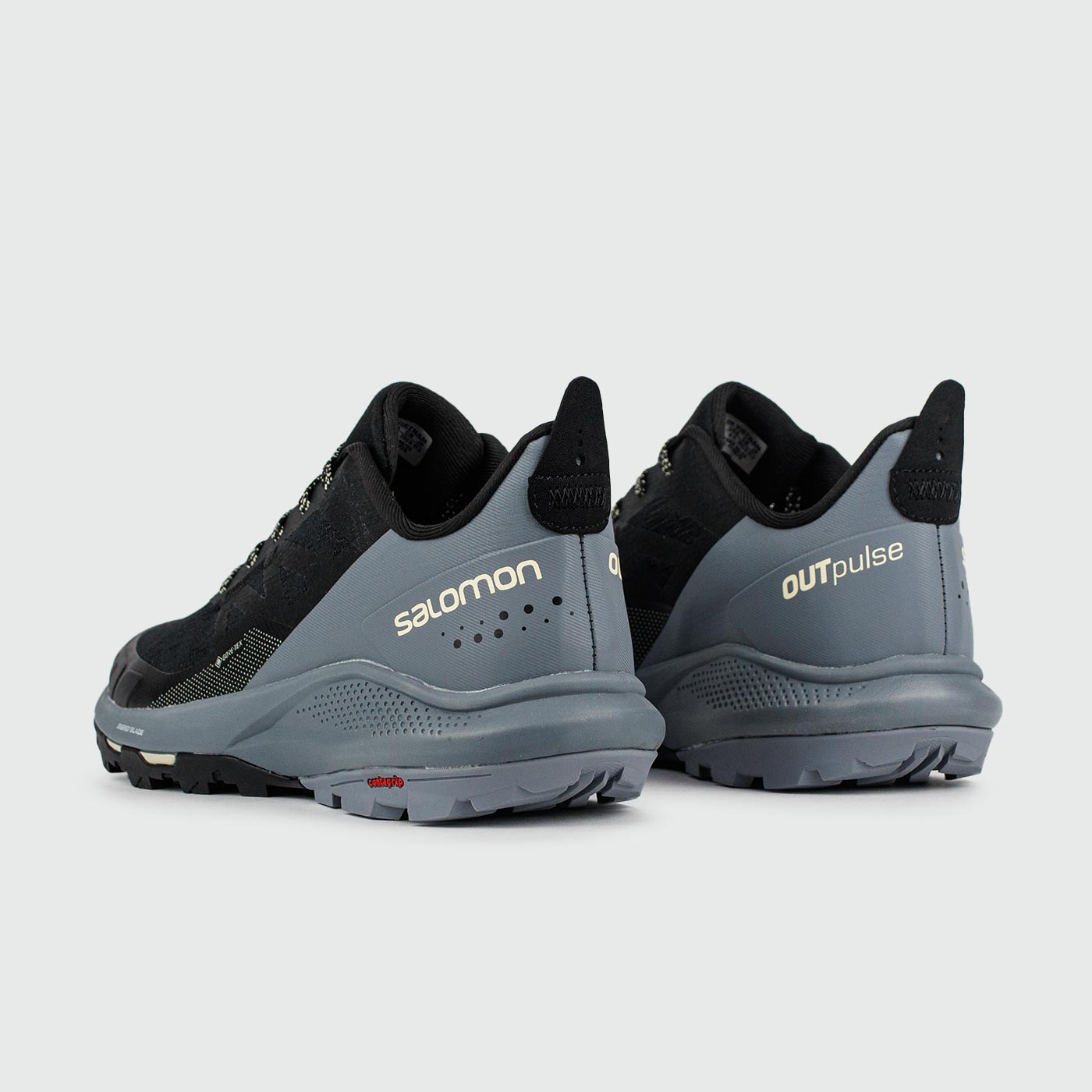 Кроссовки Salomon OUTpulse Gtx Black Grey Кроссовки Salomon OUTpulse Gtx Black Grey