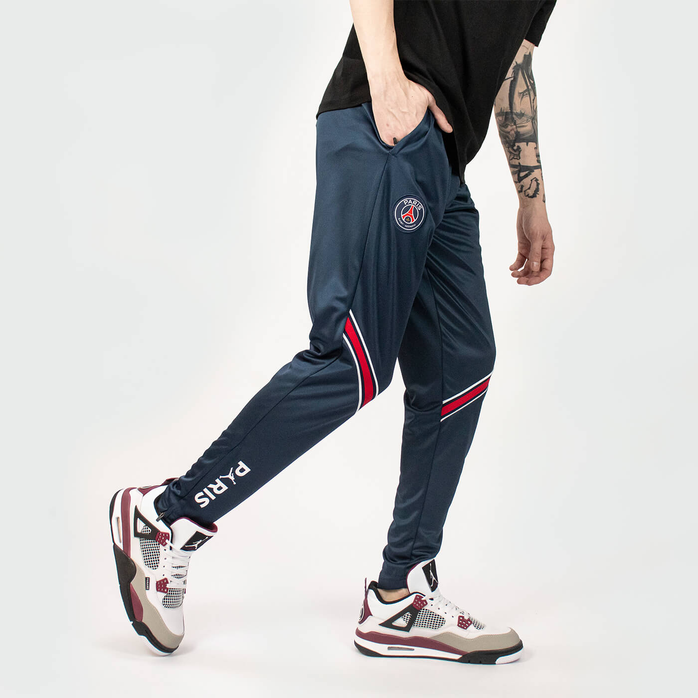 Брюки спортивные Air Jordan x PSG Blue Red Брюки спортивные Air Jordan x PSG Blue Red