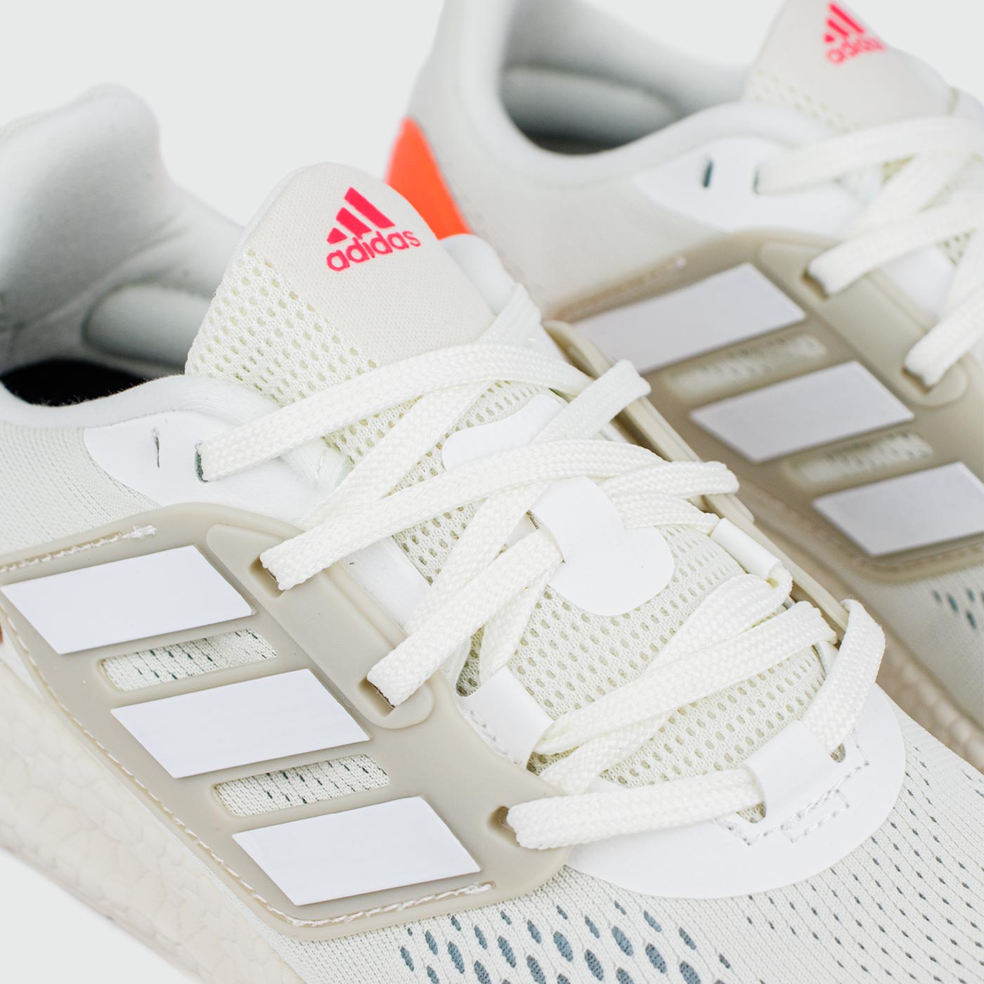 Кроссовки Adidas Pureboost Grey Orange new Кроссовки Adidas Pureboost Grey Orange new
