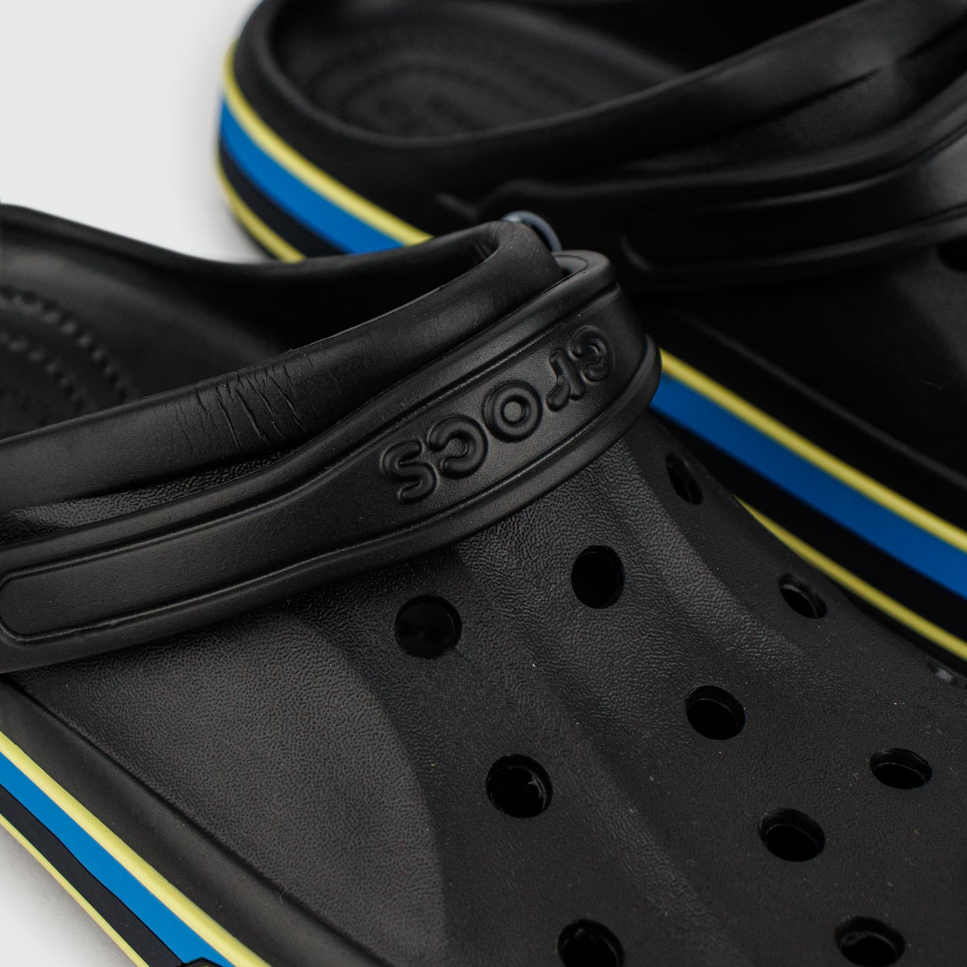 Сабо CROCS Bayaband Cloc Black Blue Lines Сабо CROCS Bayaband Cloc Black Blue Lines