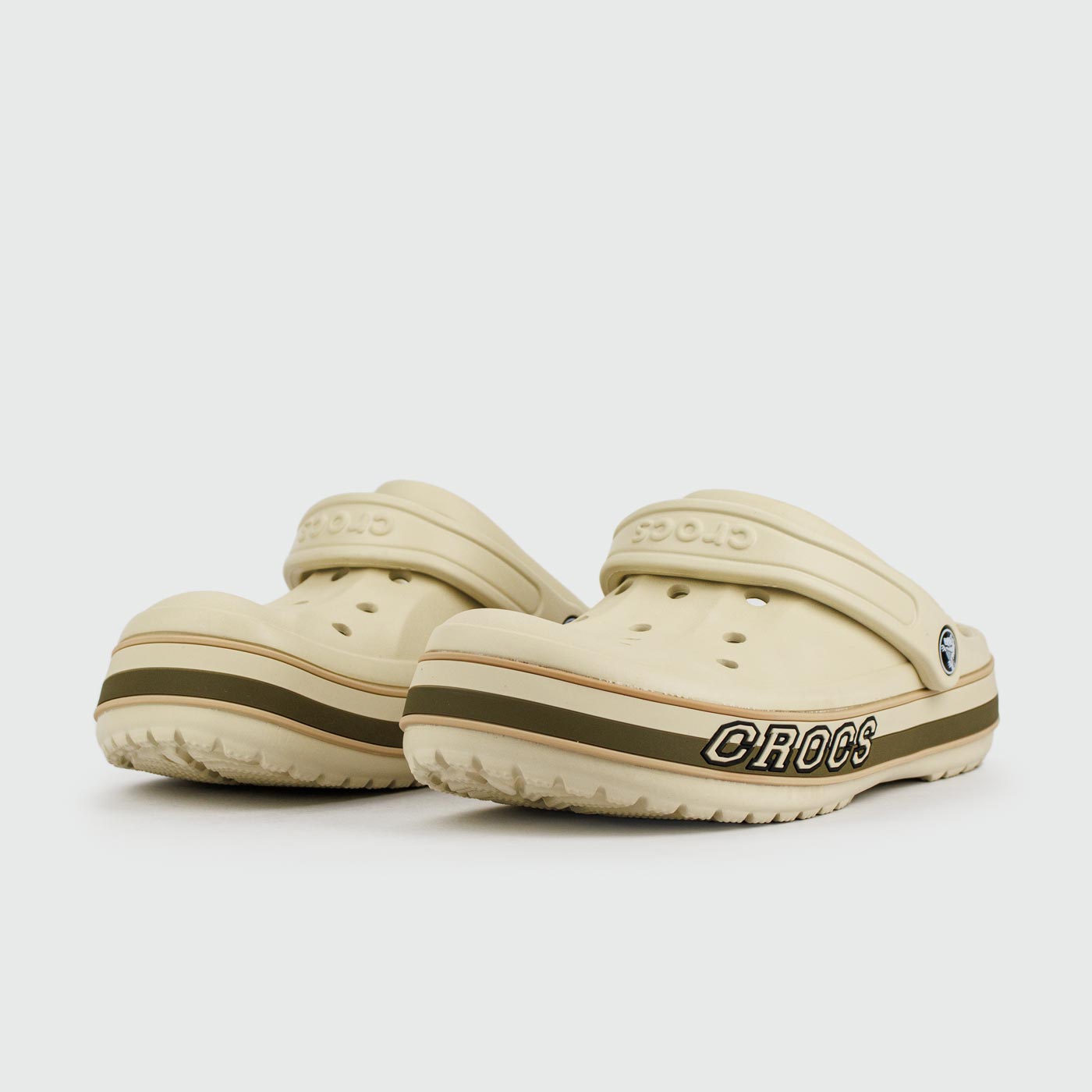 Сабо CROCS Bayaband Cloc Beige Lines Wmns
