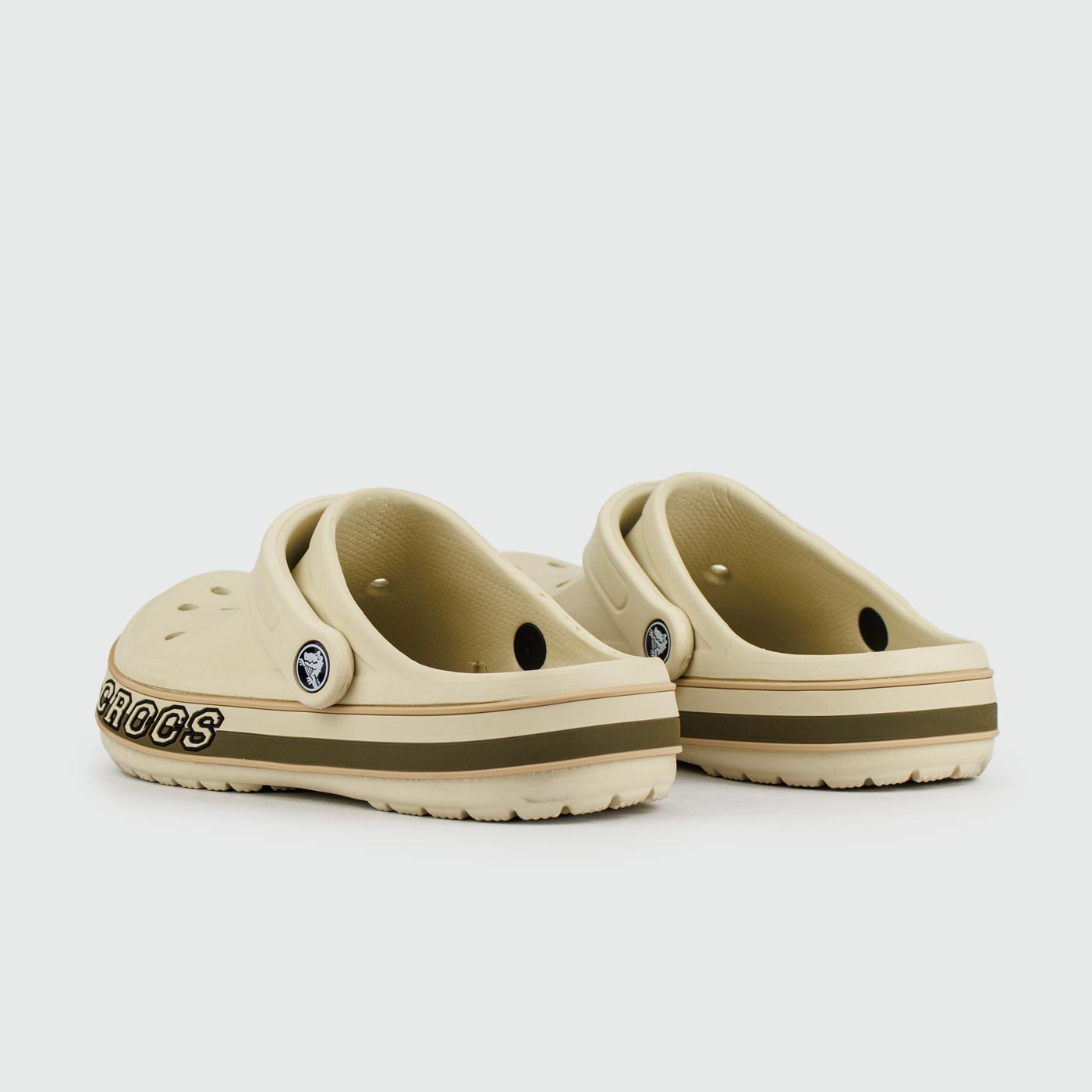 Сабо CROCS Bayaband Cloc Beige Lines Wmns
