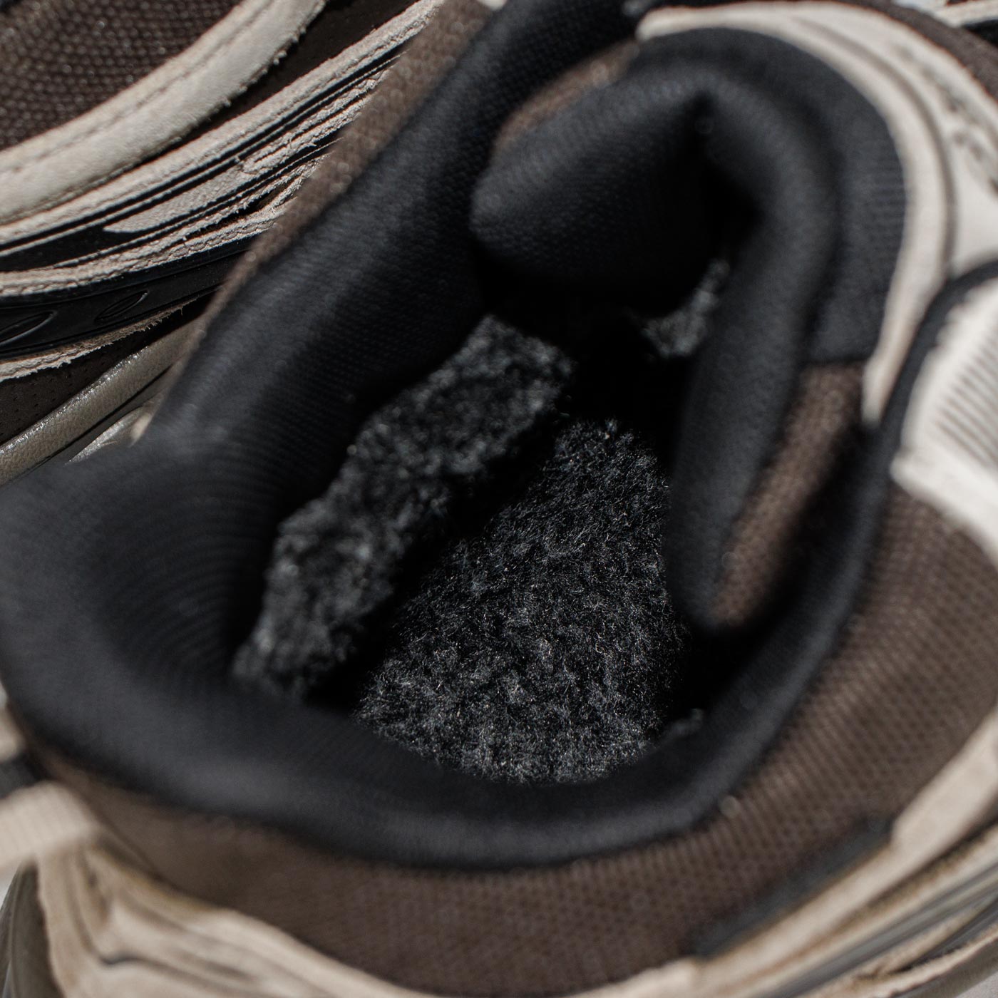 Кроссовки Asics Gel-Kayano 14 Mid Grey Brown with Fur