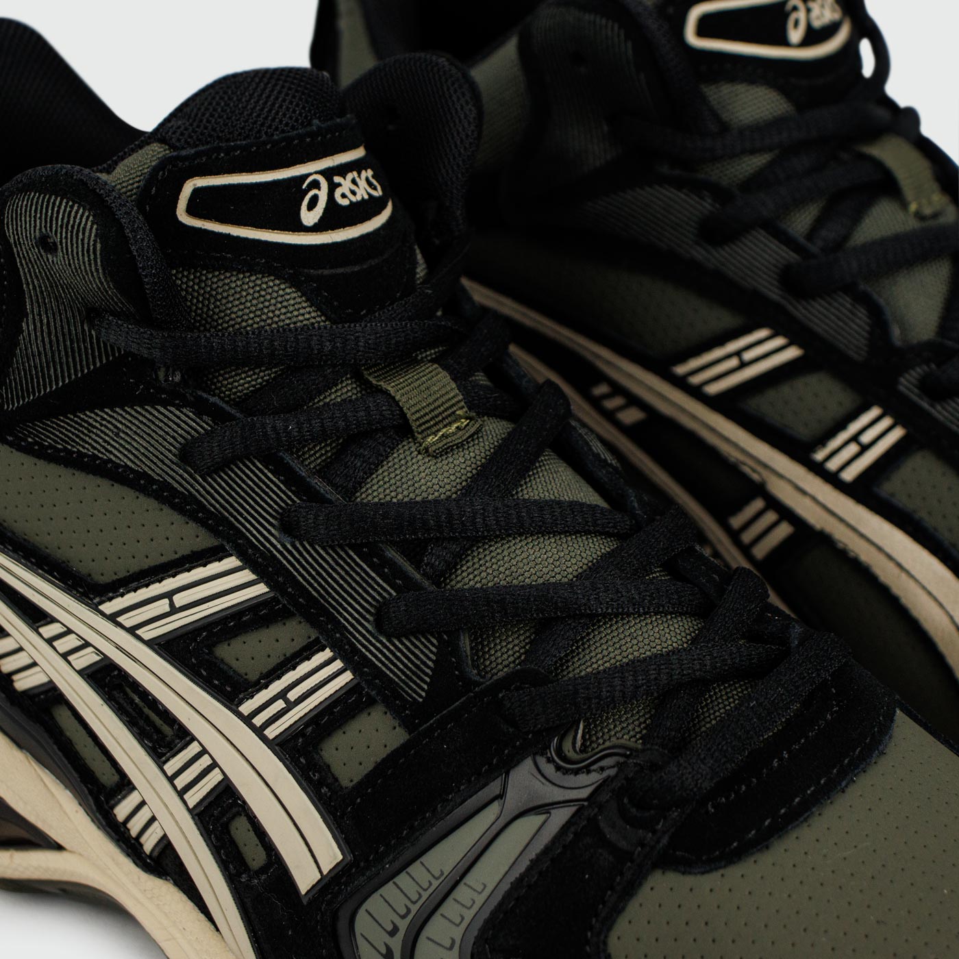 Кроссовки Asics Gel-Kayano 14 Mid Green Black with Fur