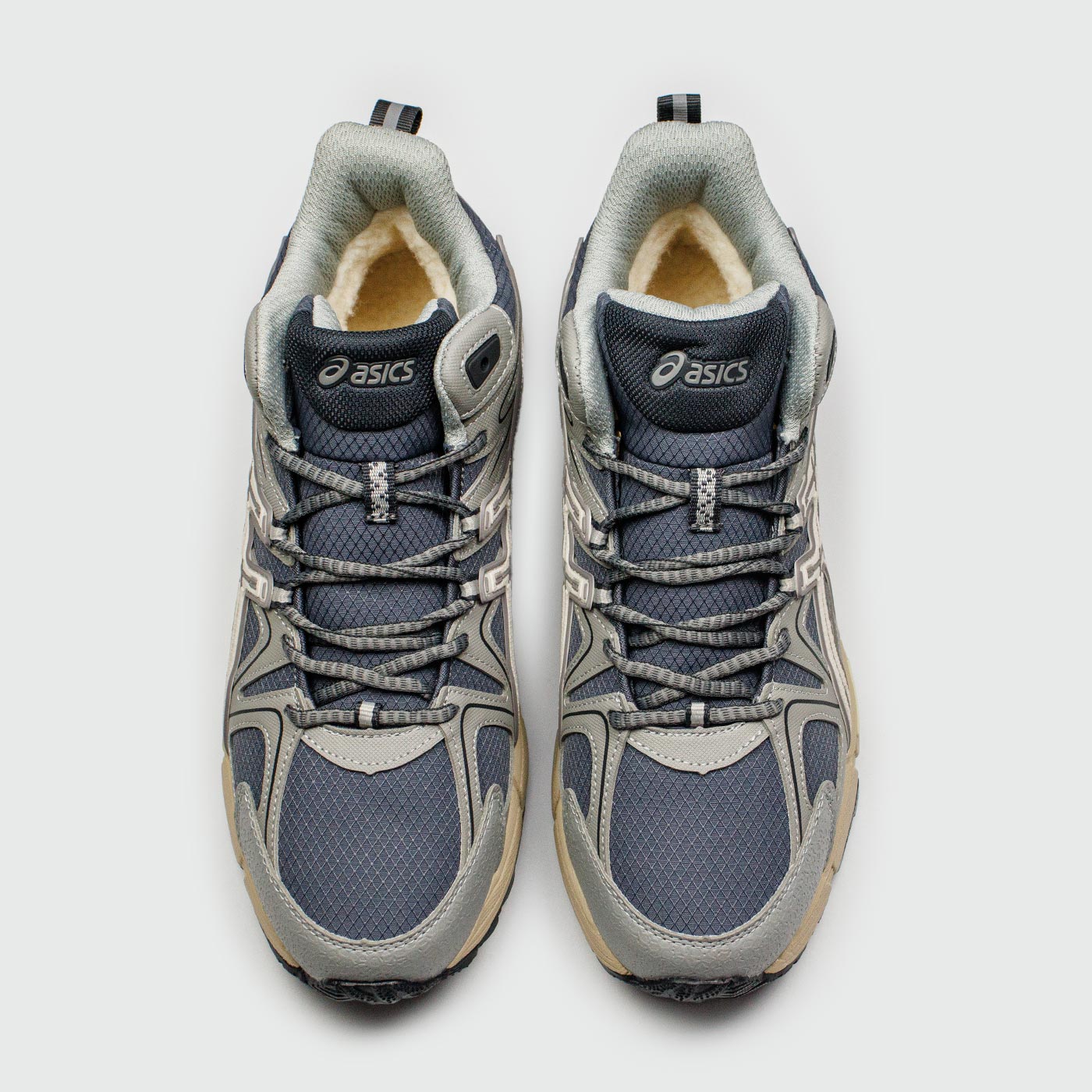 Кроссовки Asics Gel-Kahana 8 Mid Grey with Fur