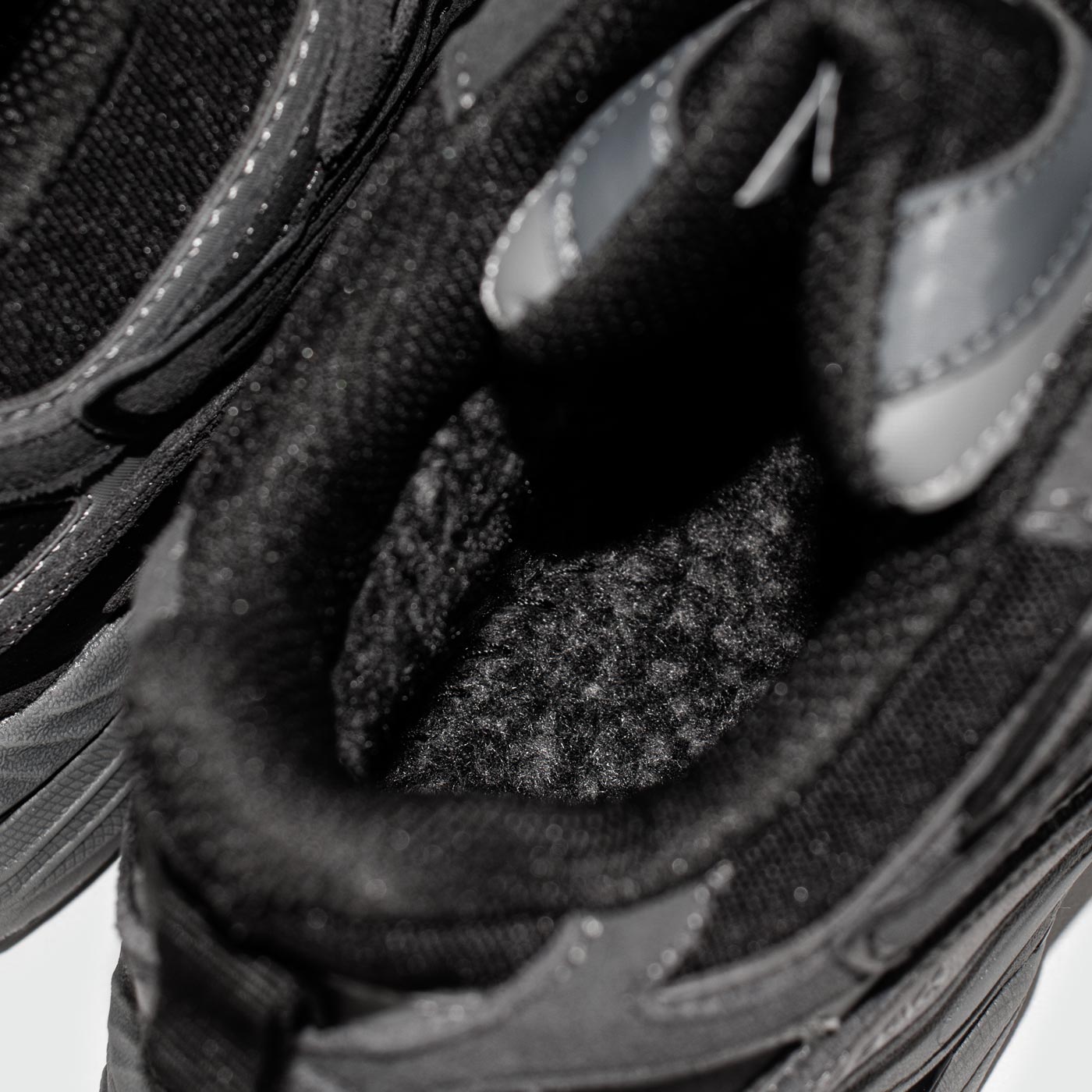 Кроссовки Asics Gel-NYC Mid Black Grey with Fur
