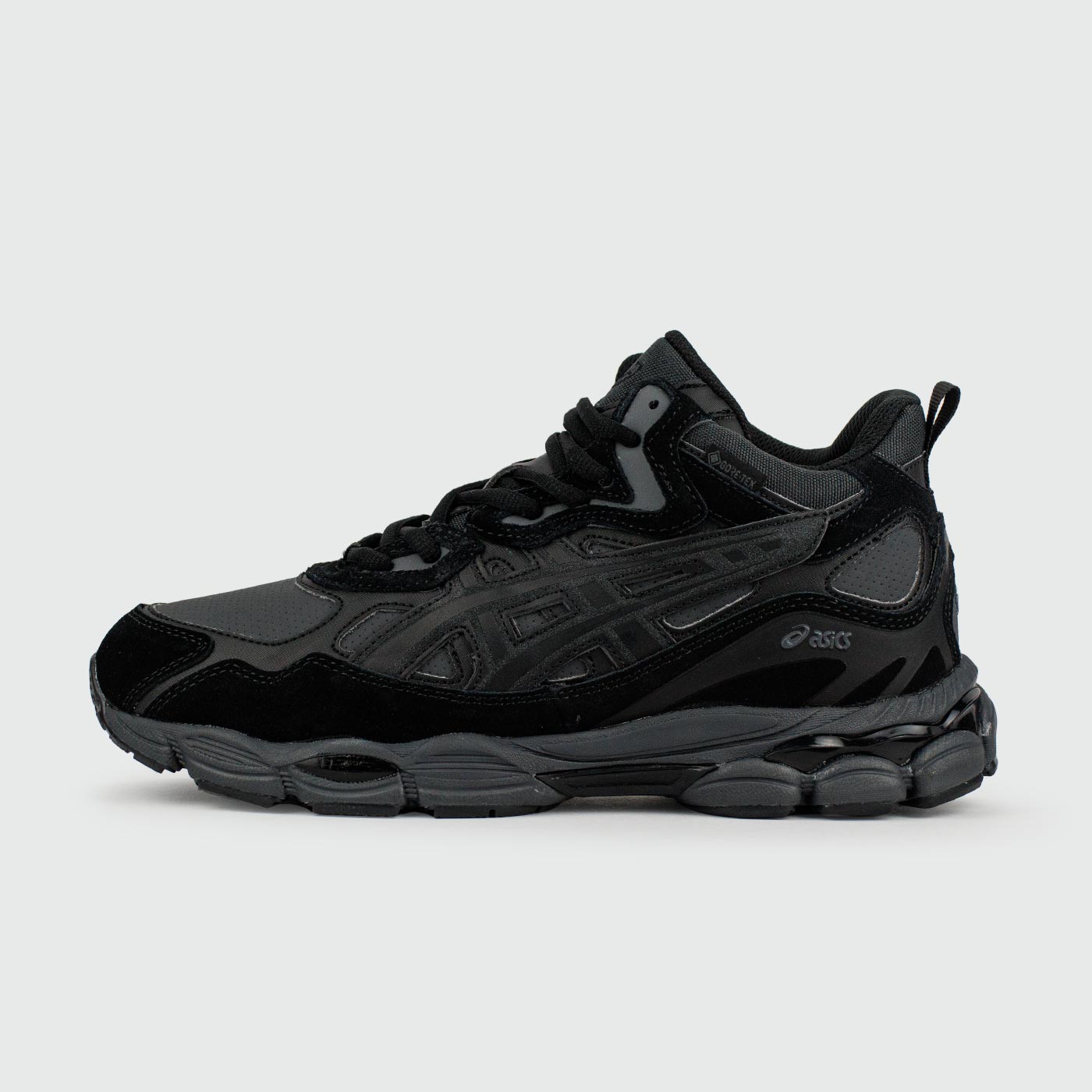 Кроссовки Asics Gel-NYC Mid Black with Fur