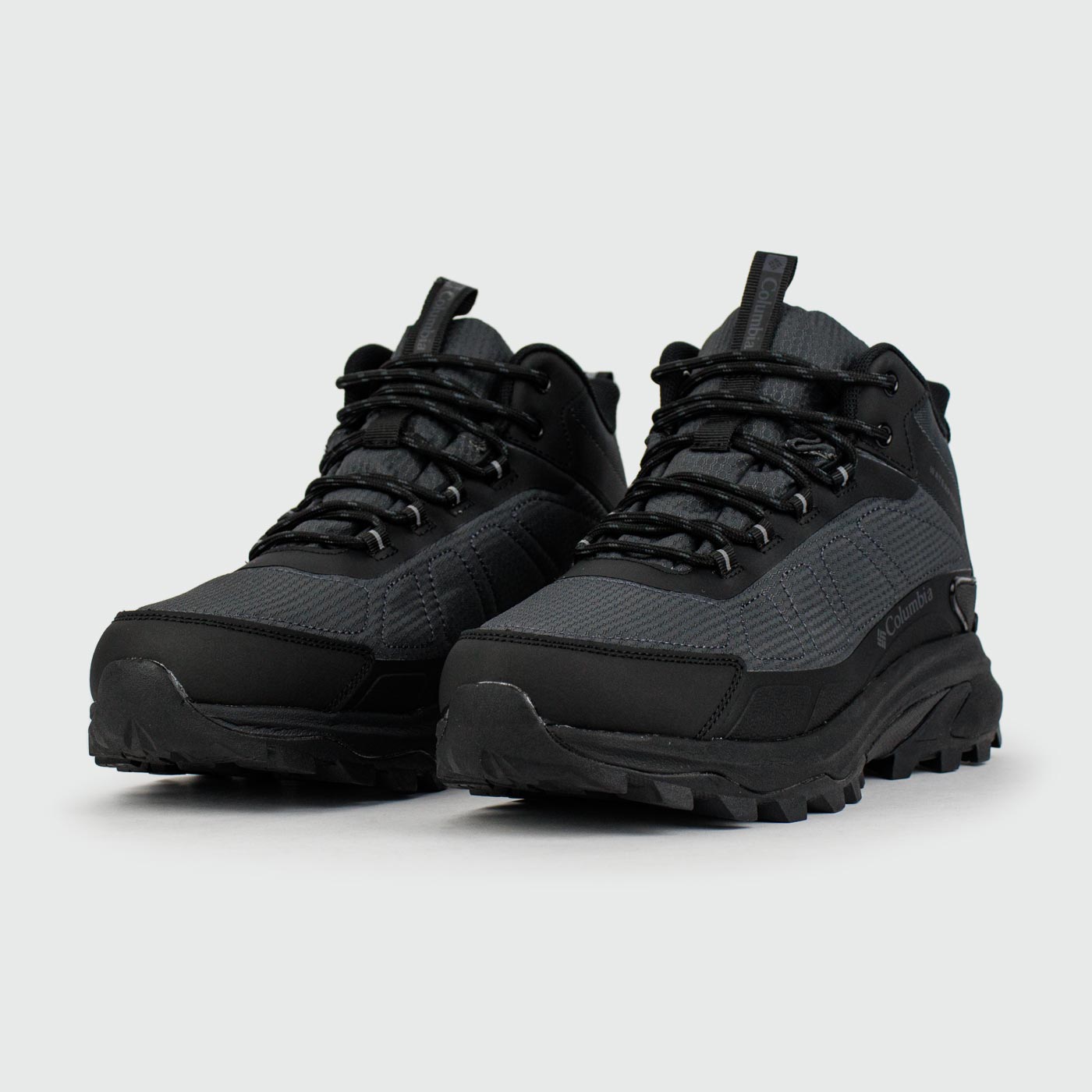 Кроссовки Columbia Waterpoof Mid Grey Black with Fur Кроссовки Columbia Waterpoof Mid Grey Black with Fur