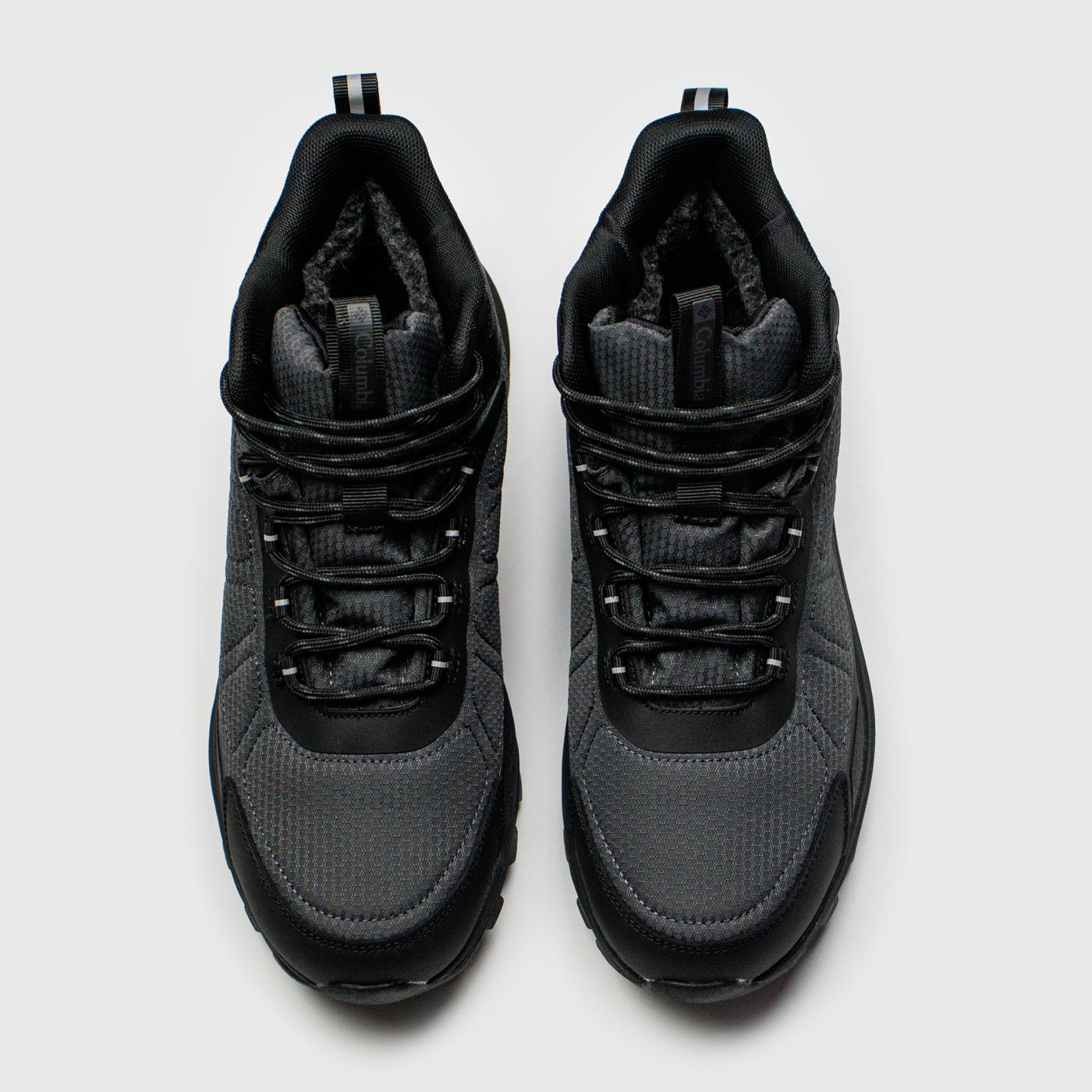 Кроссовки Columbia Waterpoof Mid Grey Black with Fur Кроссовки Columbia Waterpoof Mid Grey Black with Fur
