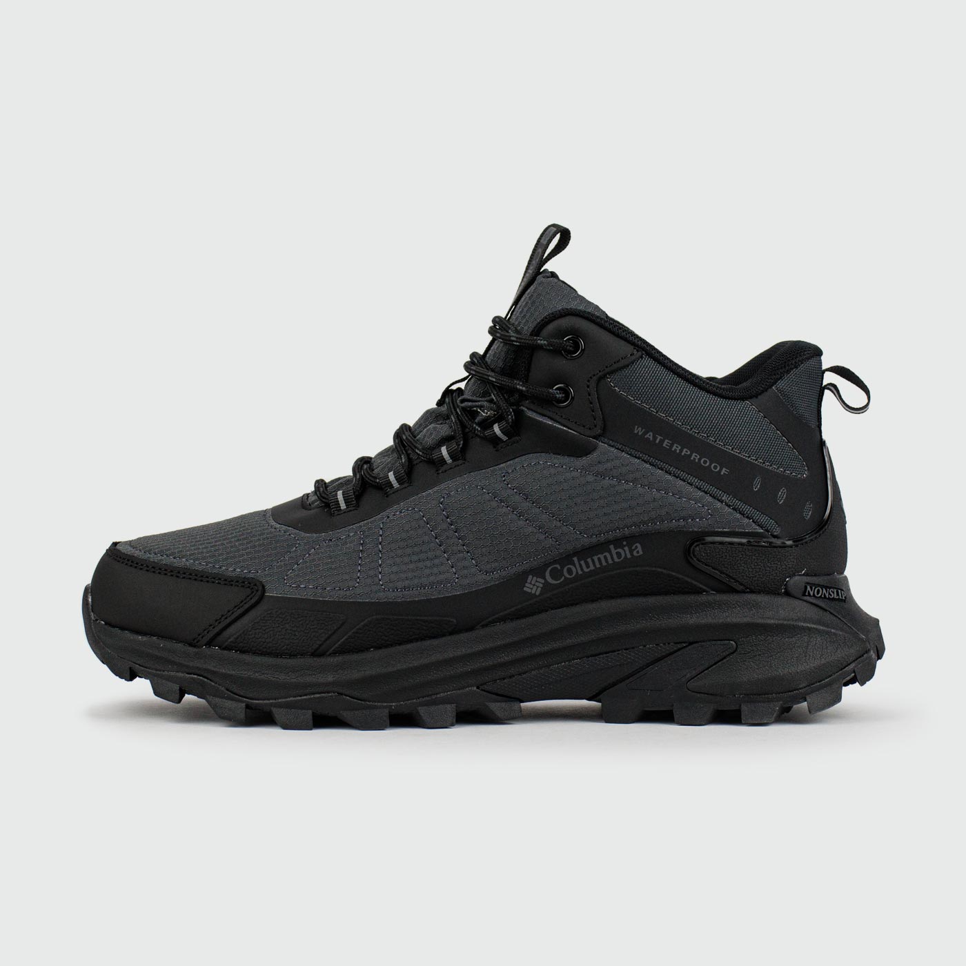 Кроссовки Columbia Waterpoof Mid Grey Black with Fur Кроссовки Columbia Waterpoof Mid Grey Black with Fur