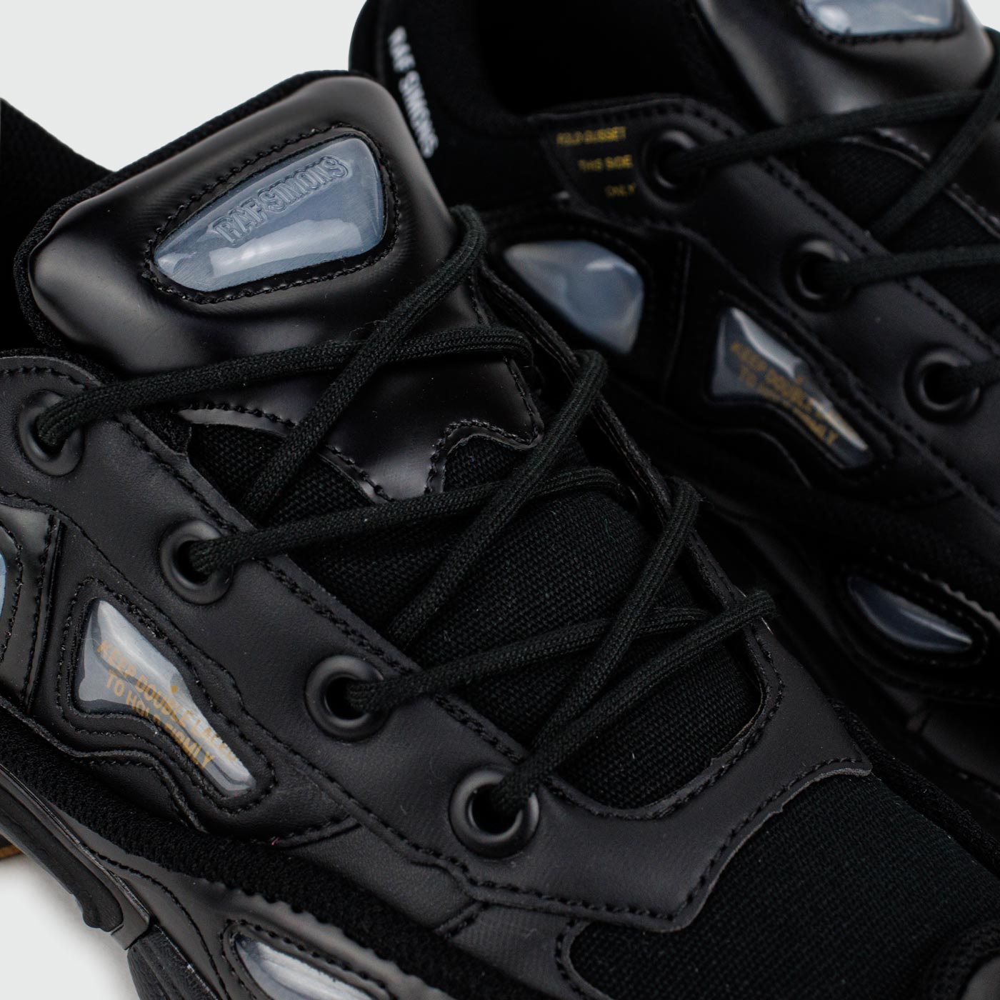 Кроссовки Adidas Ozweego 2 X Raf Simons Bunny Black / Gum